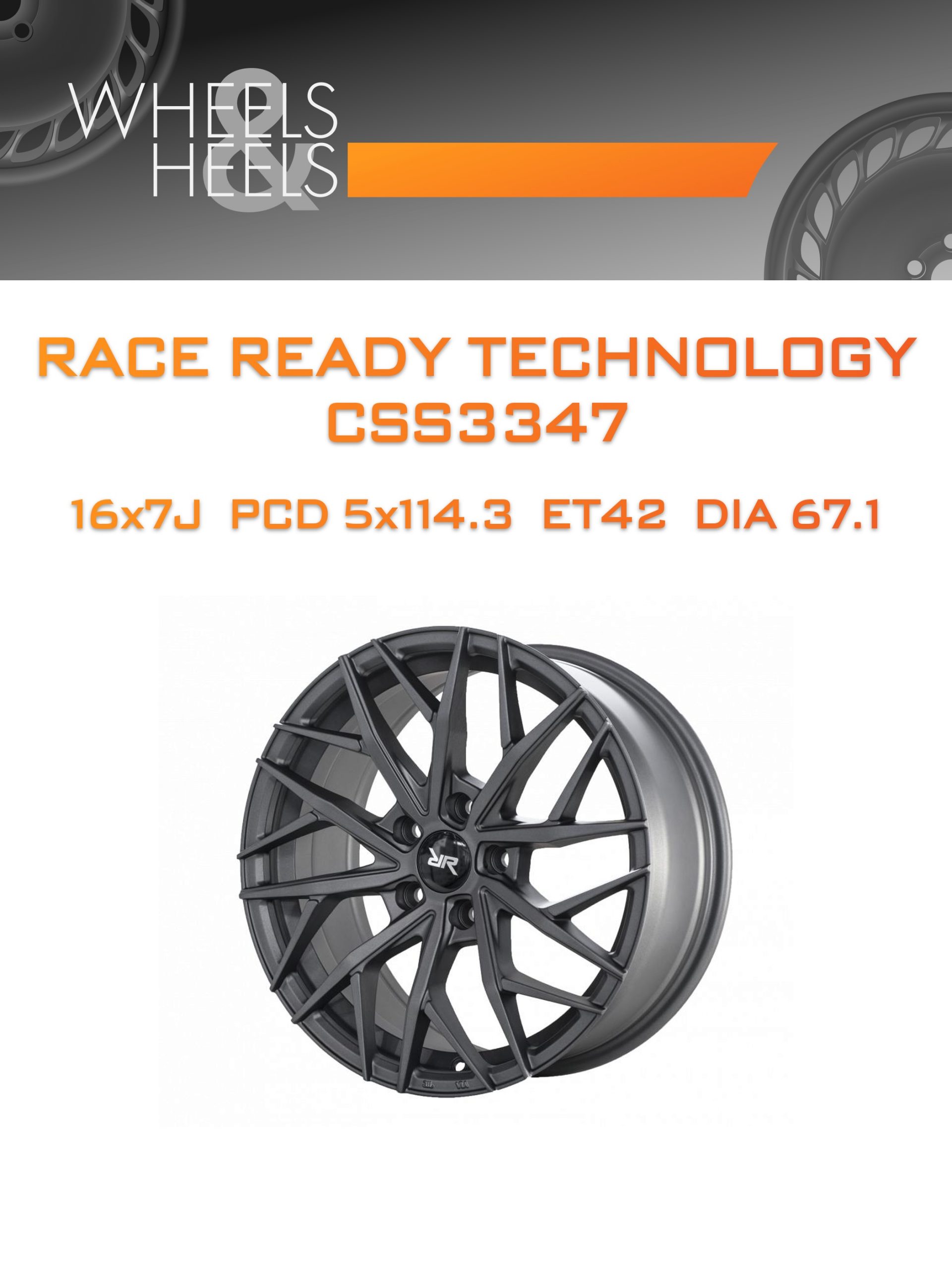Диски Race Ready Technology CSS3347 | Каталог Wheelsnheels.ru