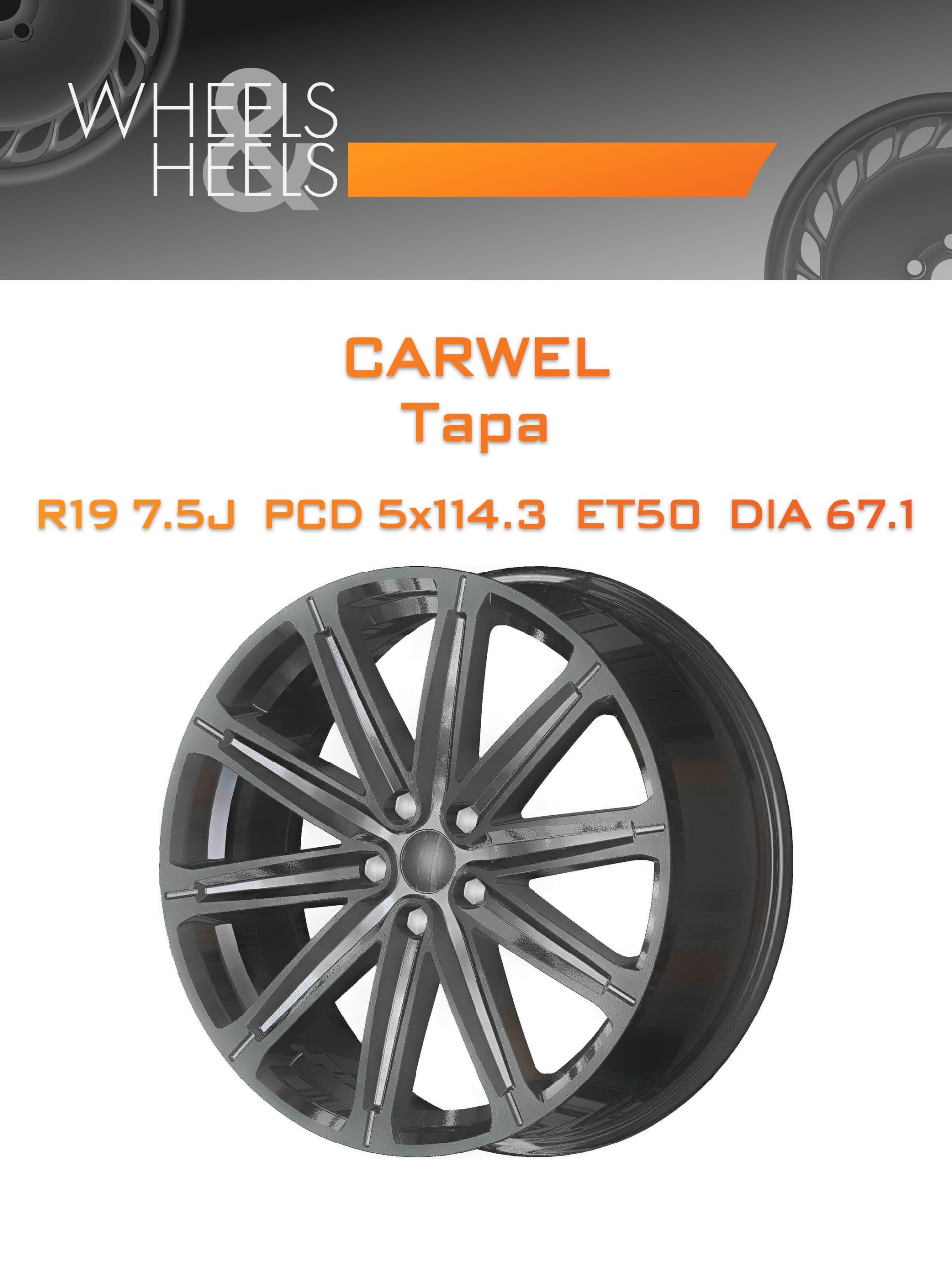 Диски Carwel Тара | Каталог Wheelsnheels.ru