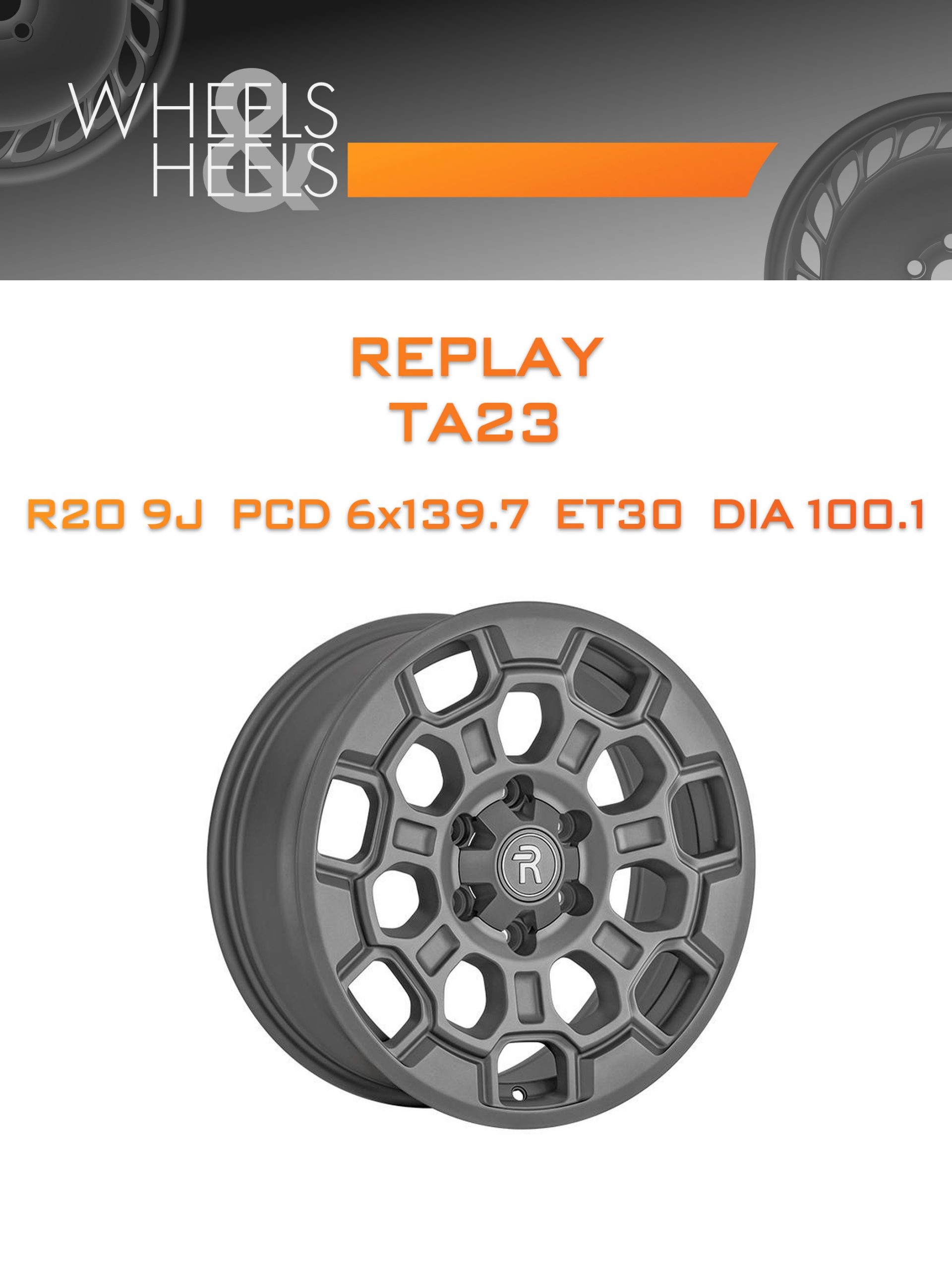 Диски REPLAY TA23 | Каталог Wheelsnheels.ru