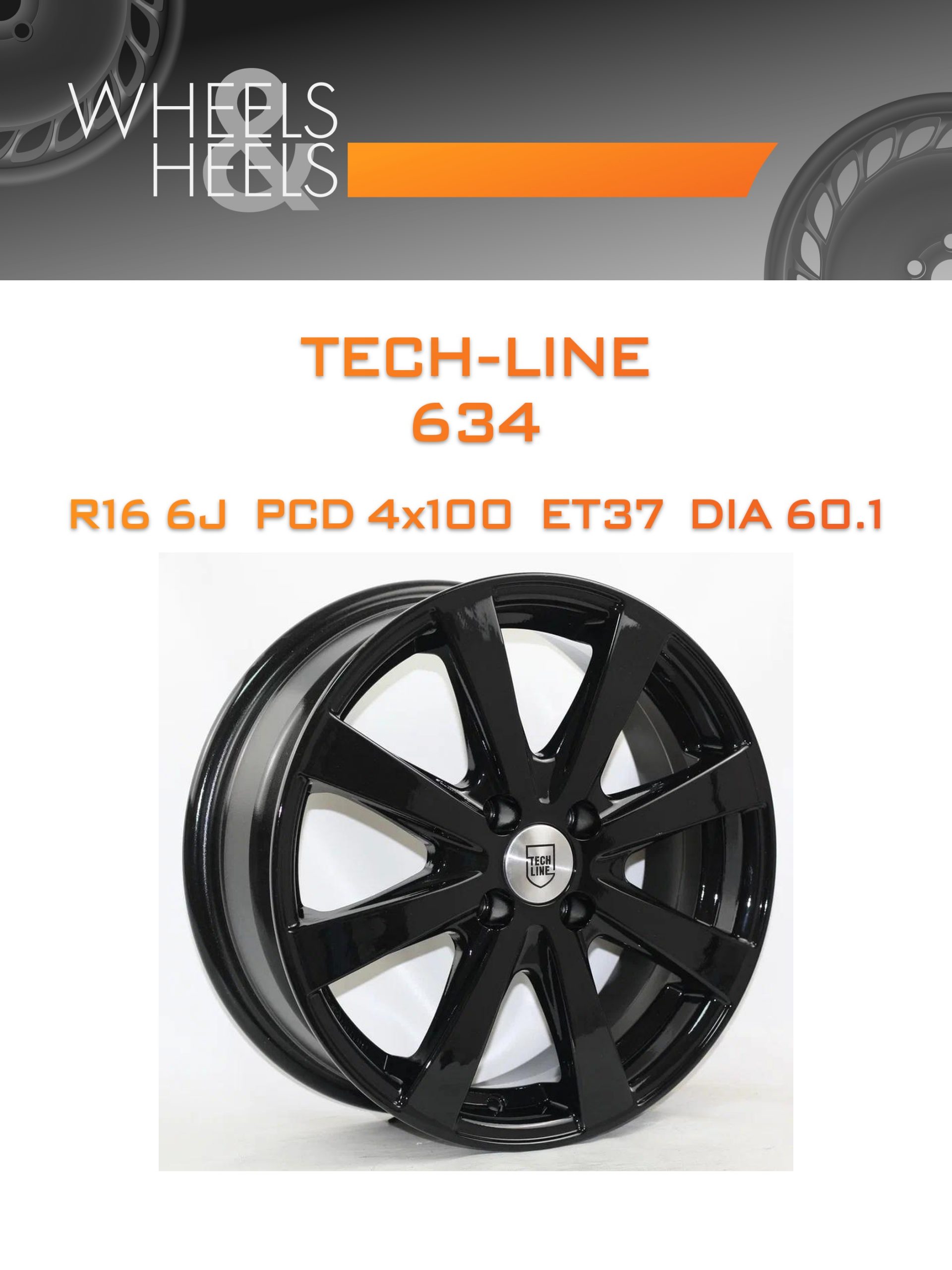Диски Tech-Line 634 | Каталог Wheelsnheels.ru