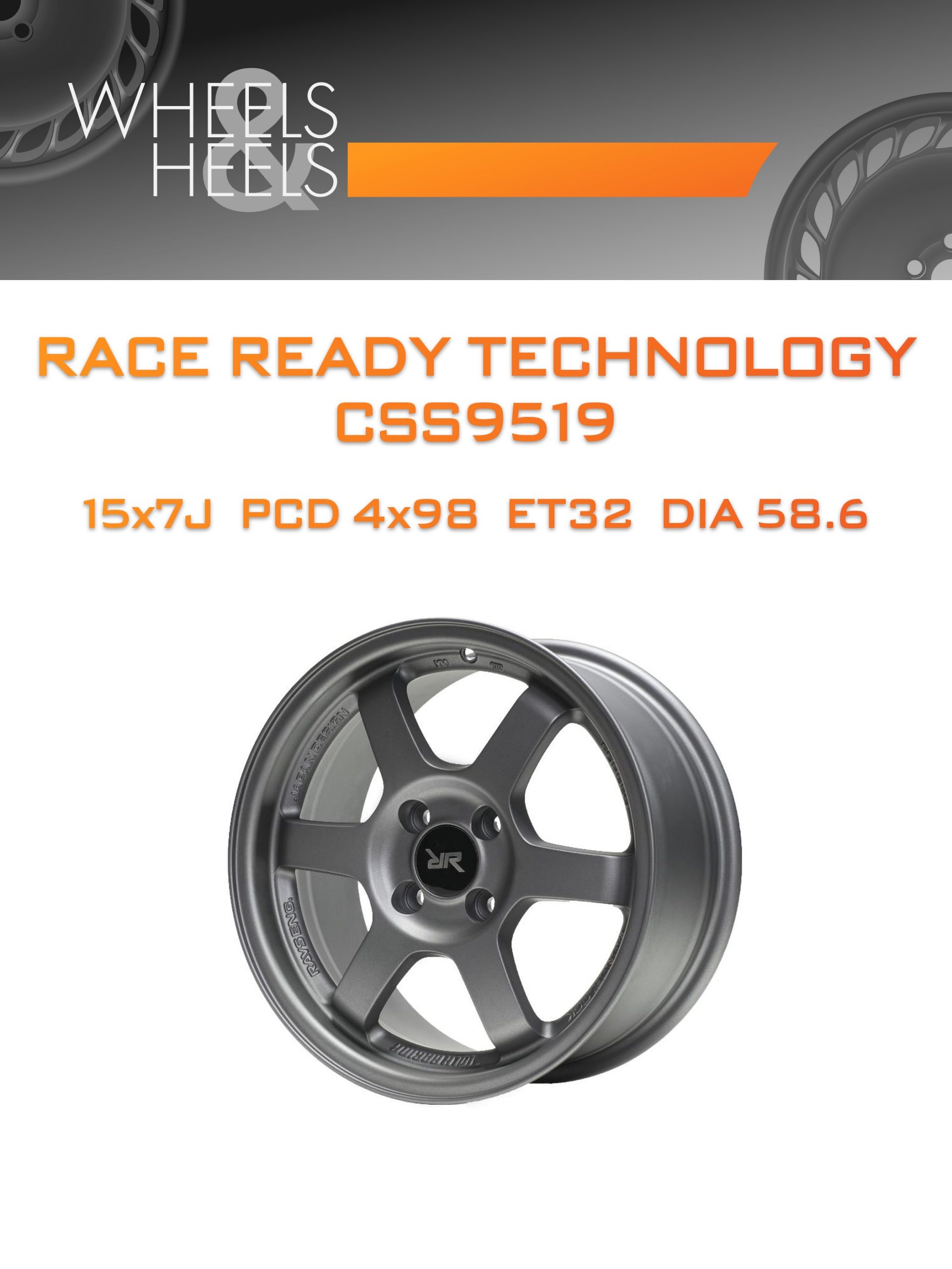 Диски Race Ready Technology CSS9519 | Каталог Wheelsnheels.ru