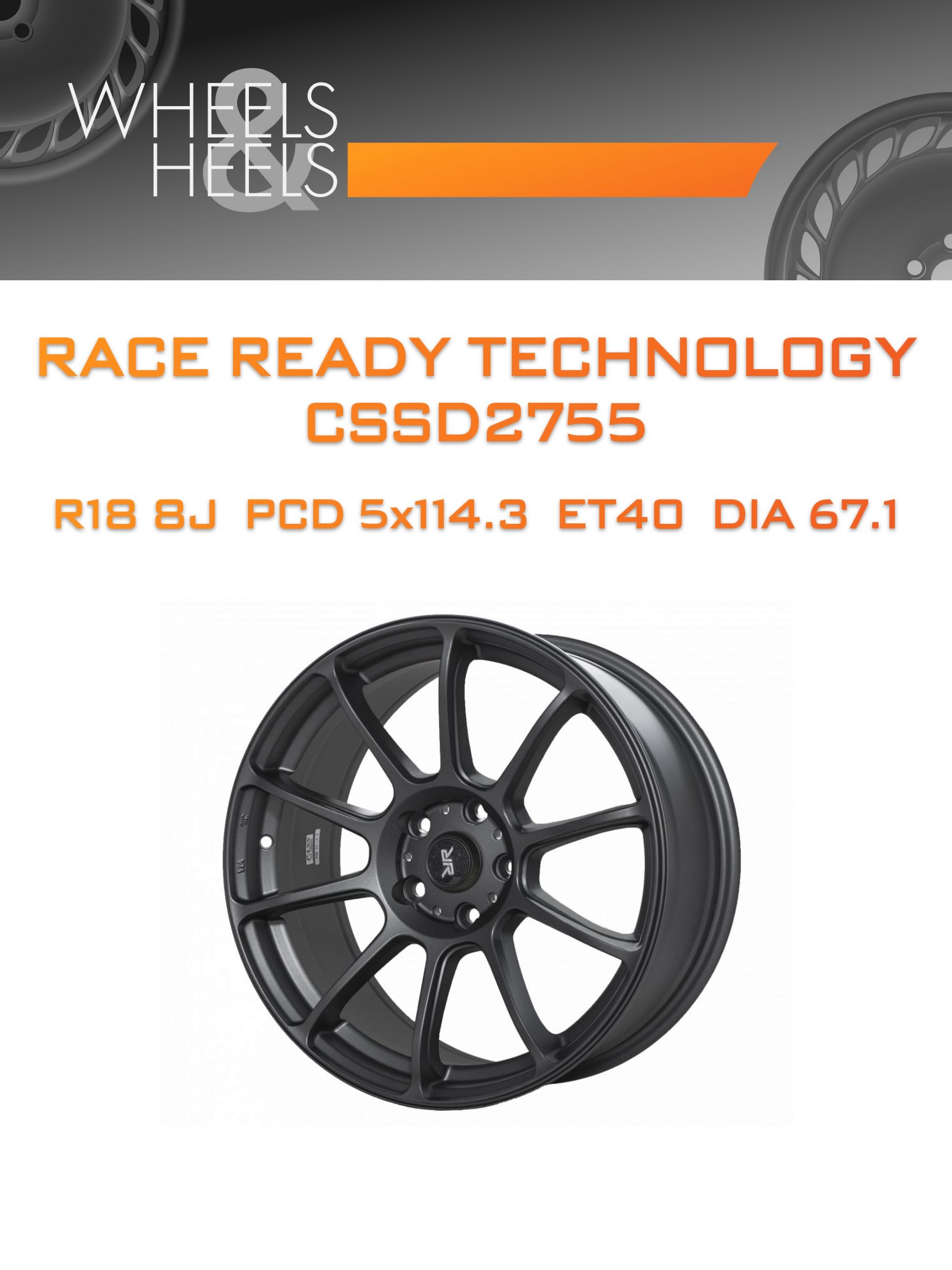 Диски Race Ready Technology CSSD2755 | Каталог Wheelsnheels.ru