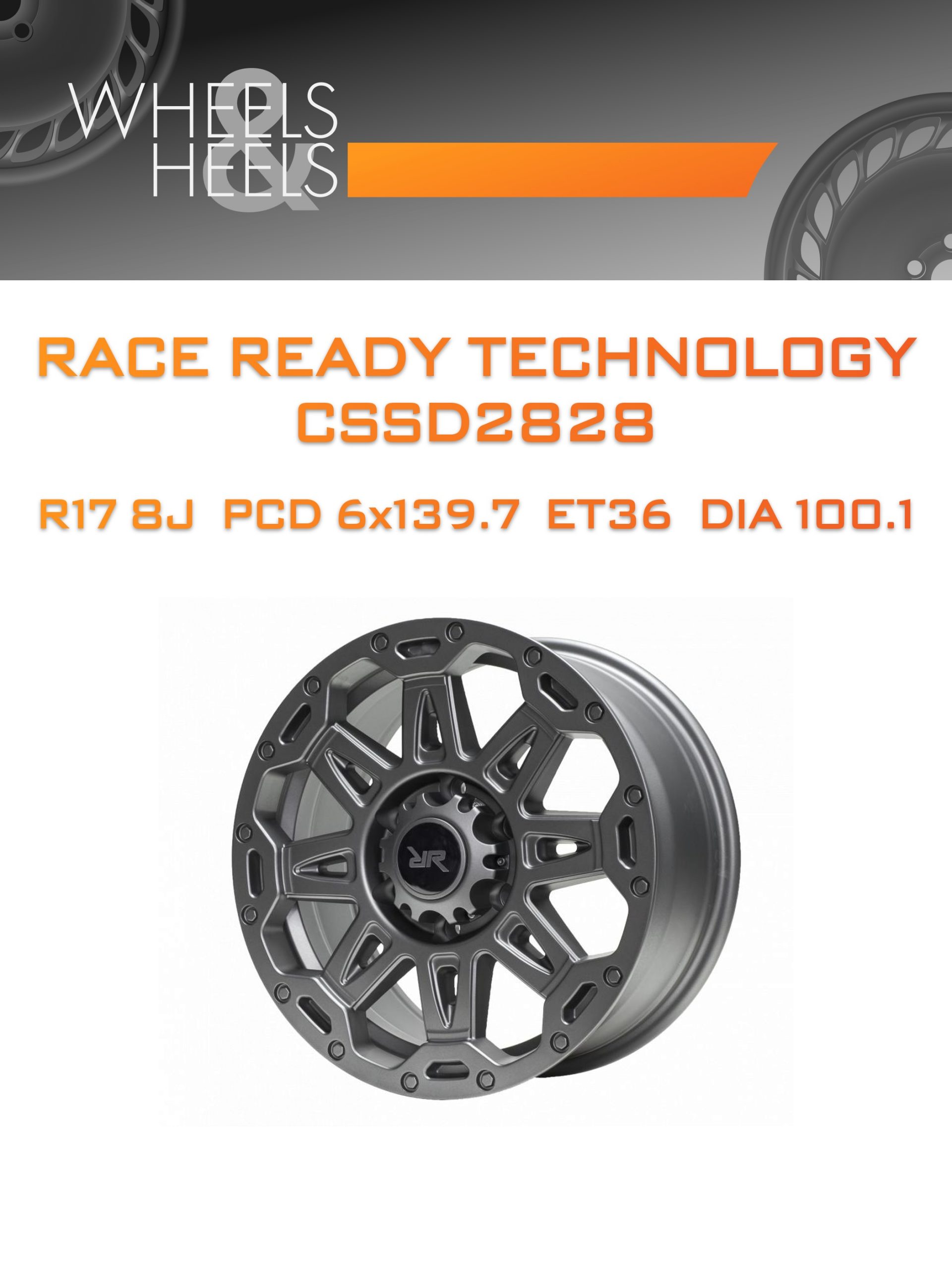 Диски Race Ready Technology CSSD2828 | Каталог Wheelsnheels.ru