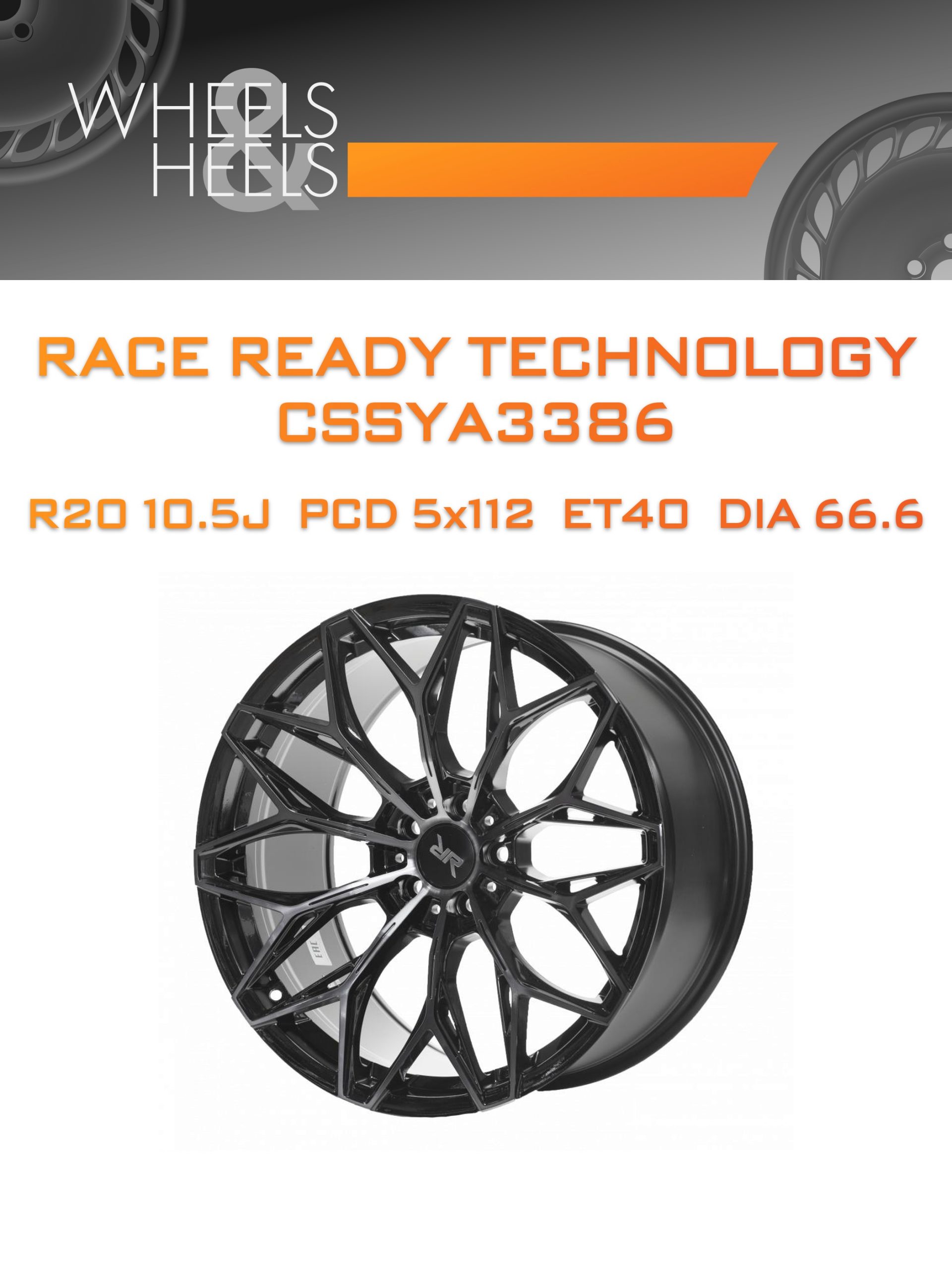 Диски Race Ready Technology CSSYA3386 | Каталог Wheelsnheels.ru