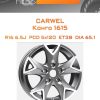 Диски Carwel Конго 1615 | Каталог Wheelsnheels.ru