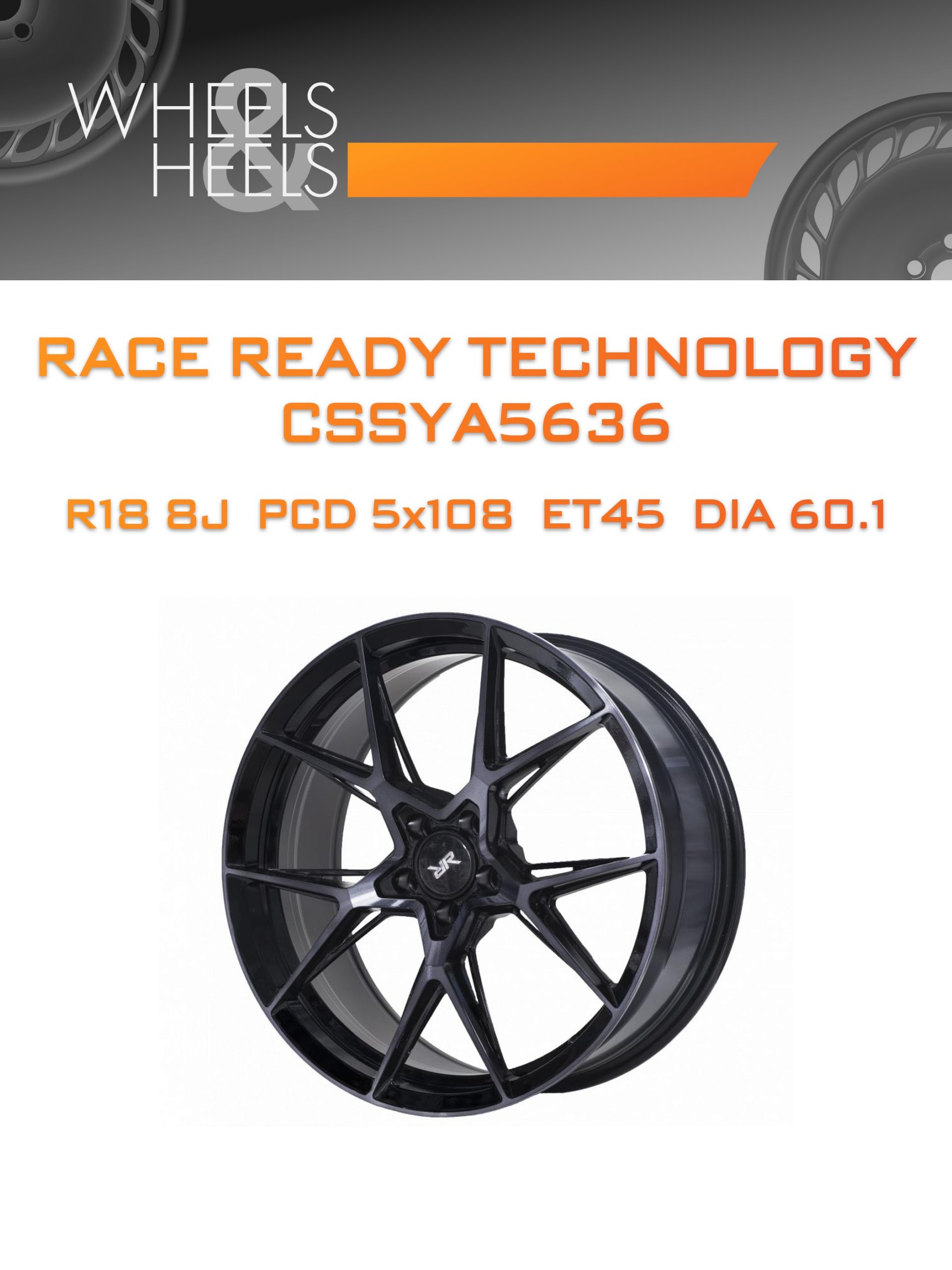 Диски Race Ready Technology CSSYA5636 | Каталог Wheelsnheels.ru