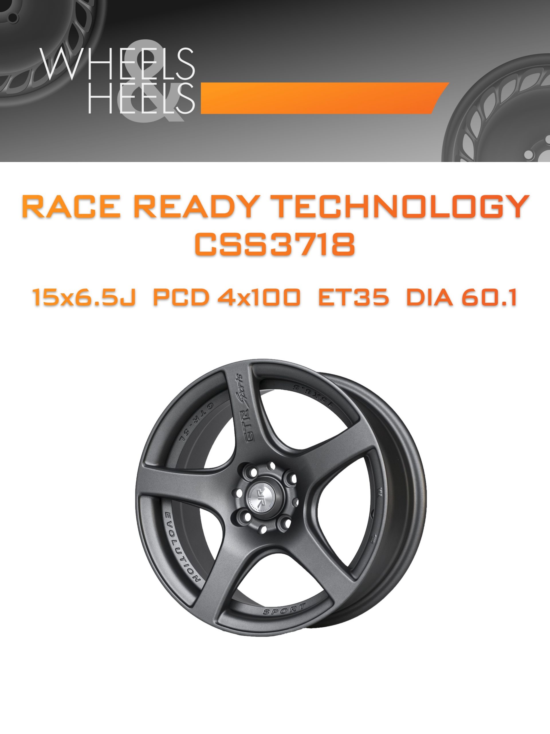 Диски Race Ready Technology CSS3718 | Каталог Wheelsnheels.ru