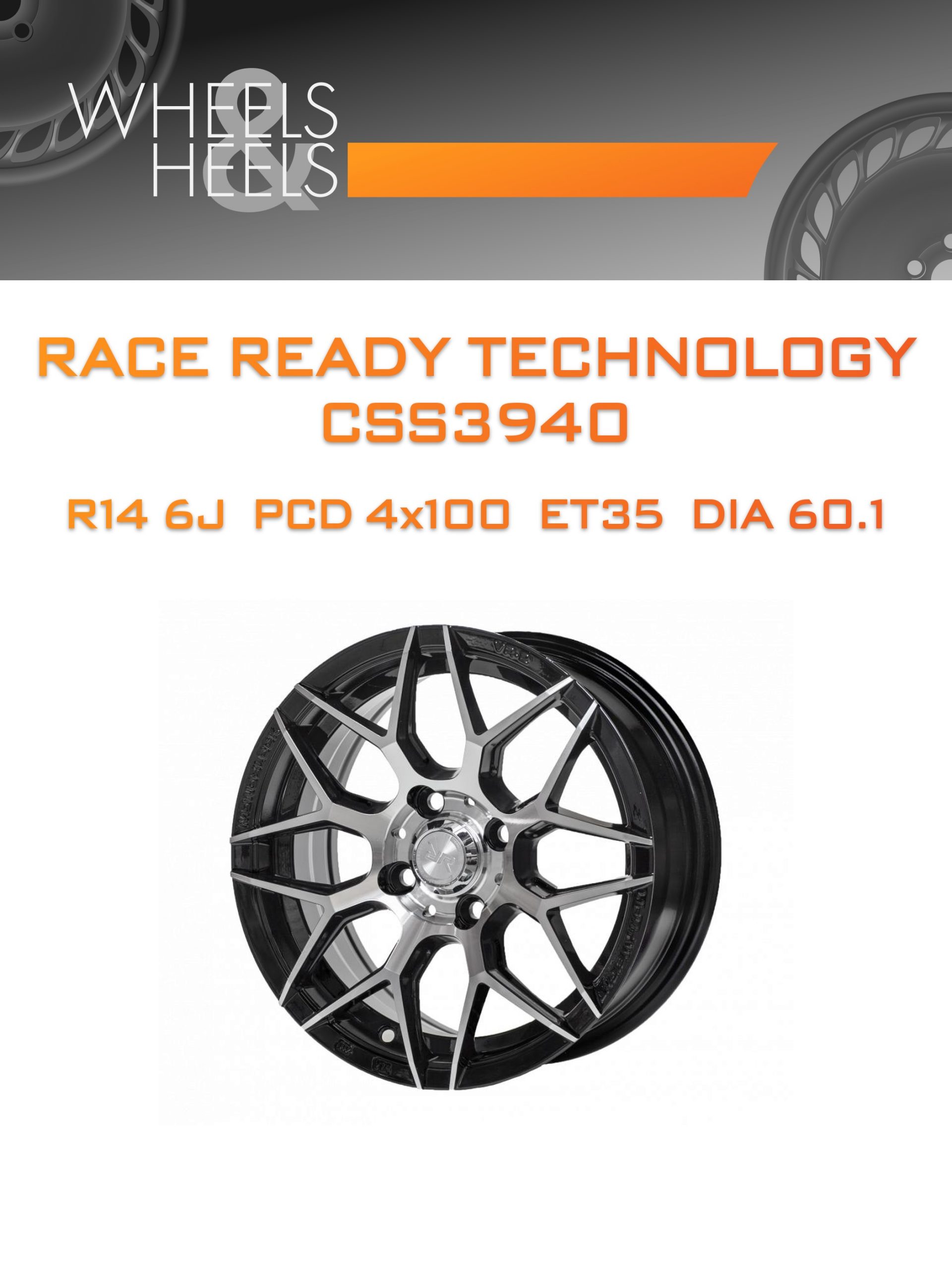 Диски Race Ready Technology CSS3940 | Каталог Wheelsnheels.ru