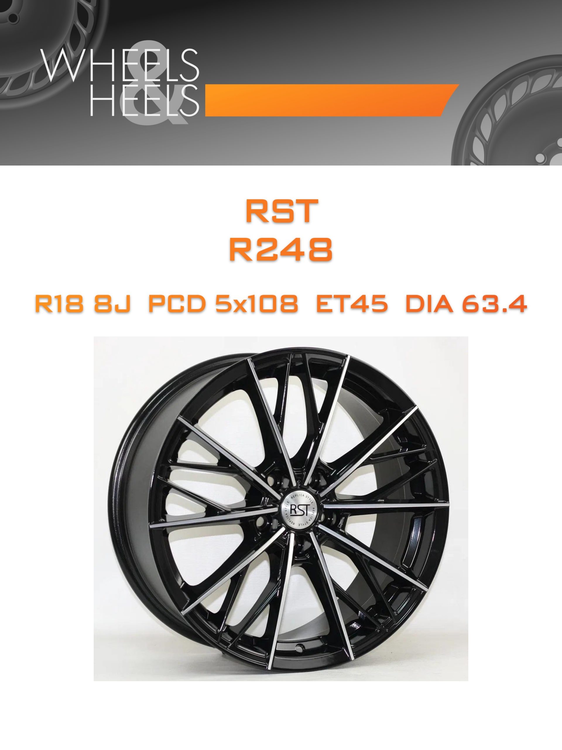 Диски RST R248 | Каталог Wheelsnheels.ru