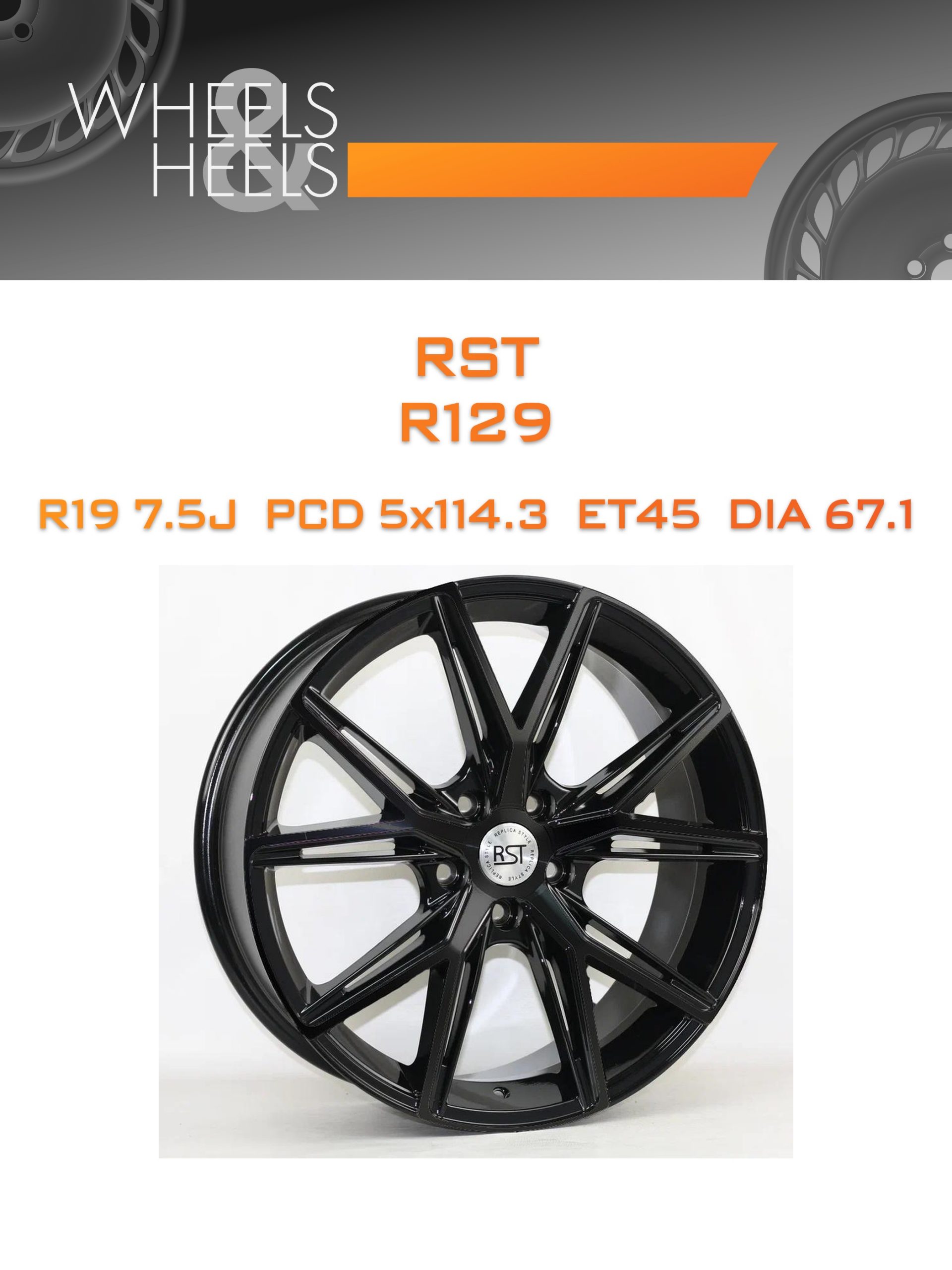 Диски RST R129 | Каталог Wheelsnheels.ru