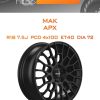 Диски MAK APX | Каталог Wheelsnheels.ru