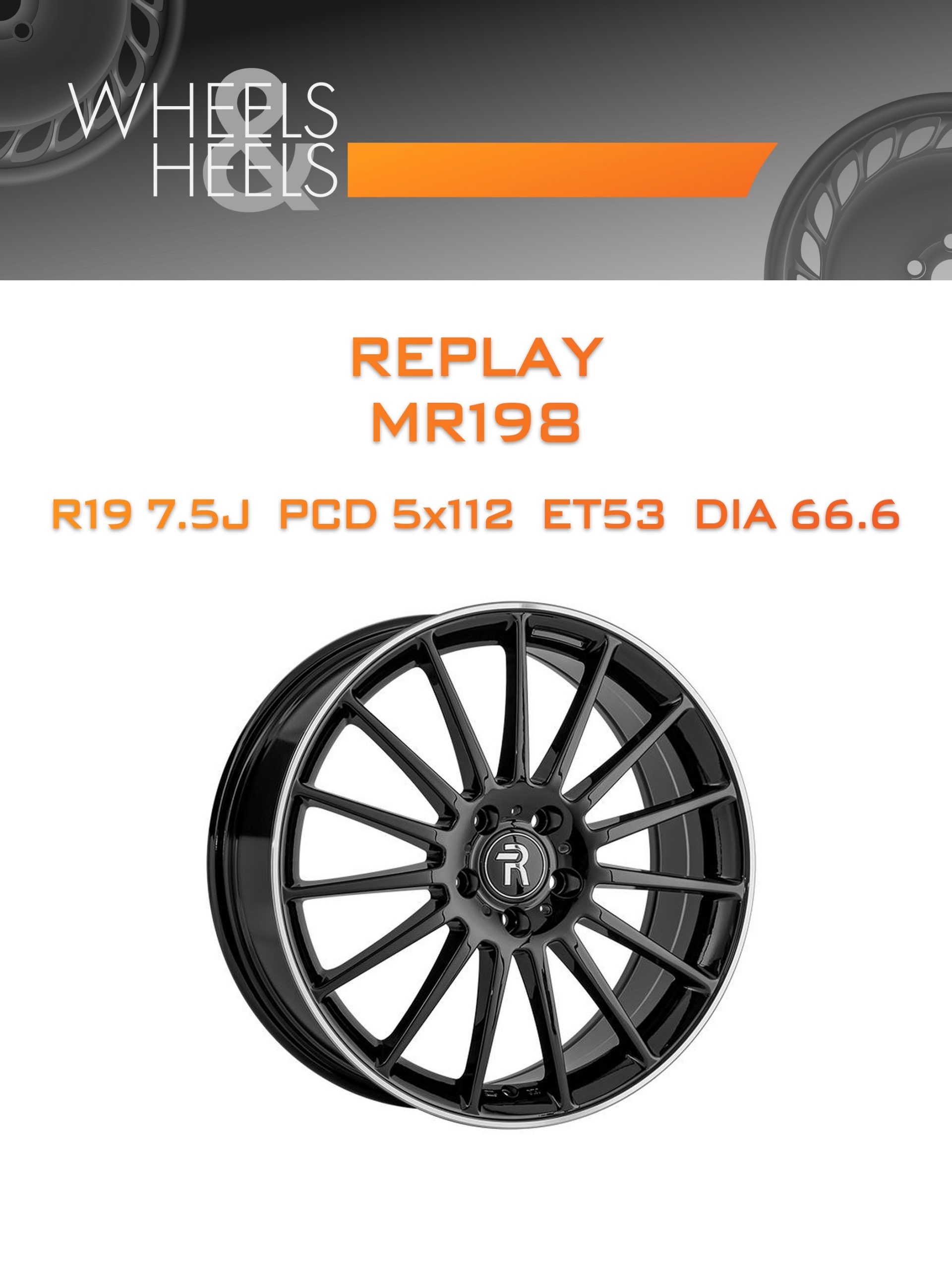 Диски REPLAY MR198 | Каталог Wheelsnheels.ru