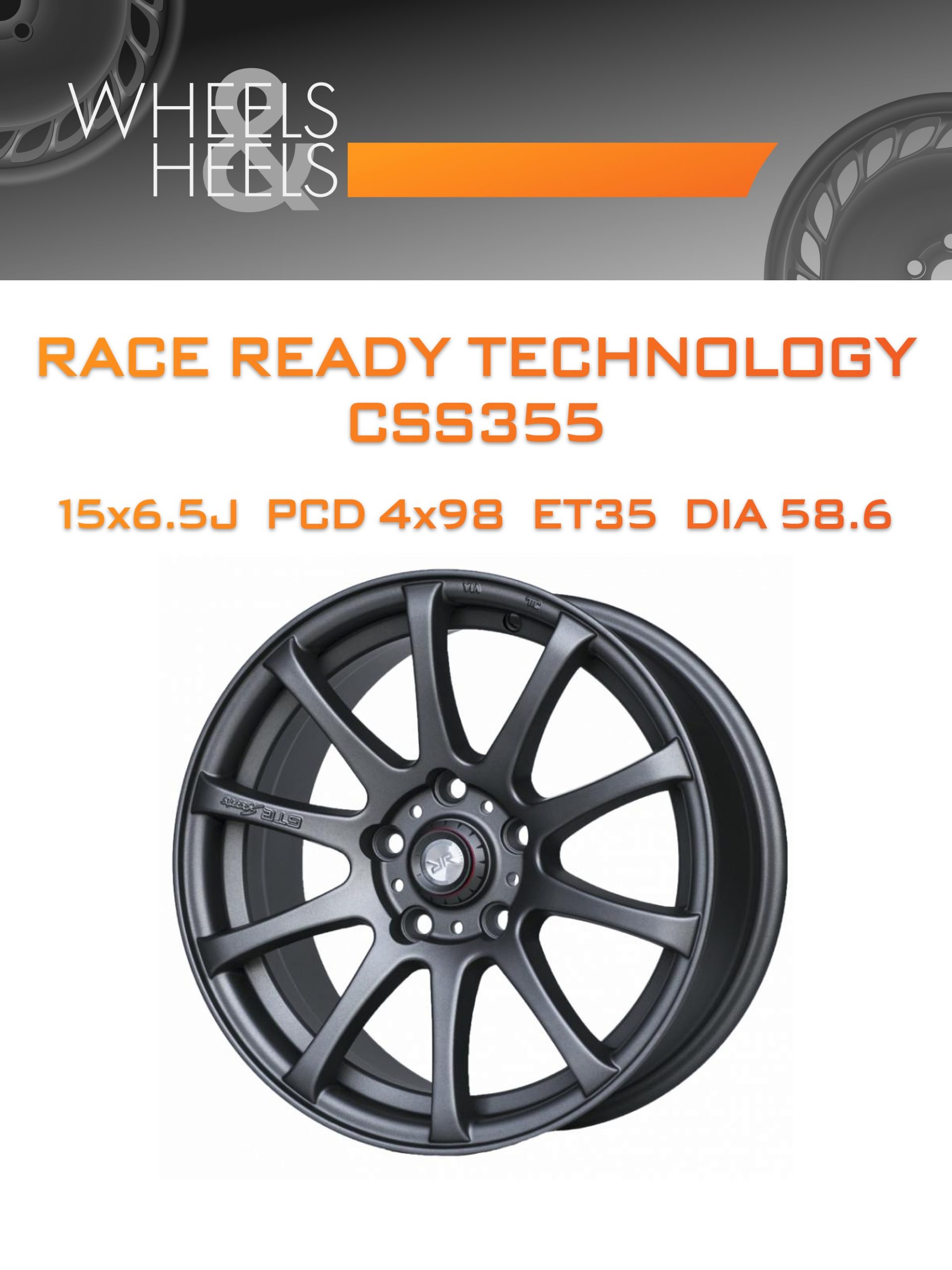 Диски Race Ready Technology CSS355 | Каталог Wheelsnheels.ru