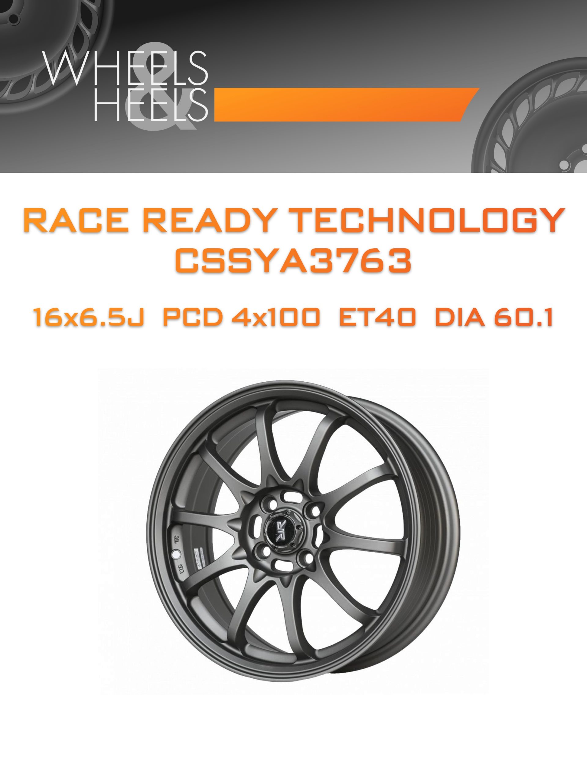 Диски Race Ready Technology CSSYA3763 | Каталог Wheelsnheels.ru
