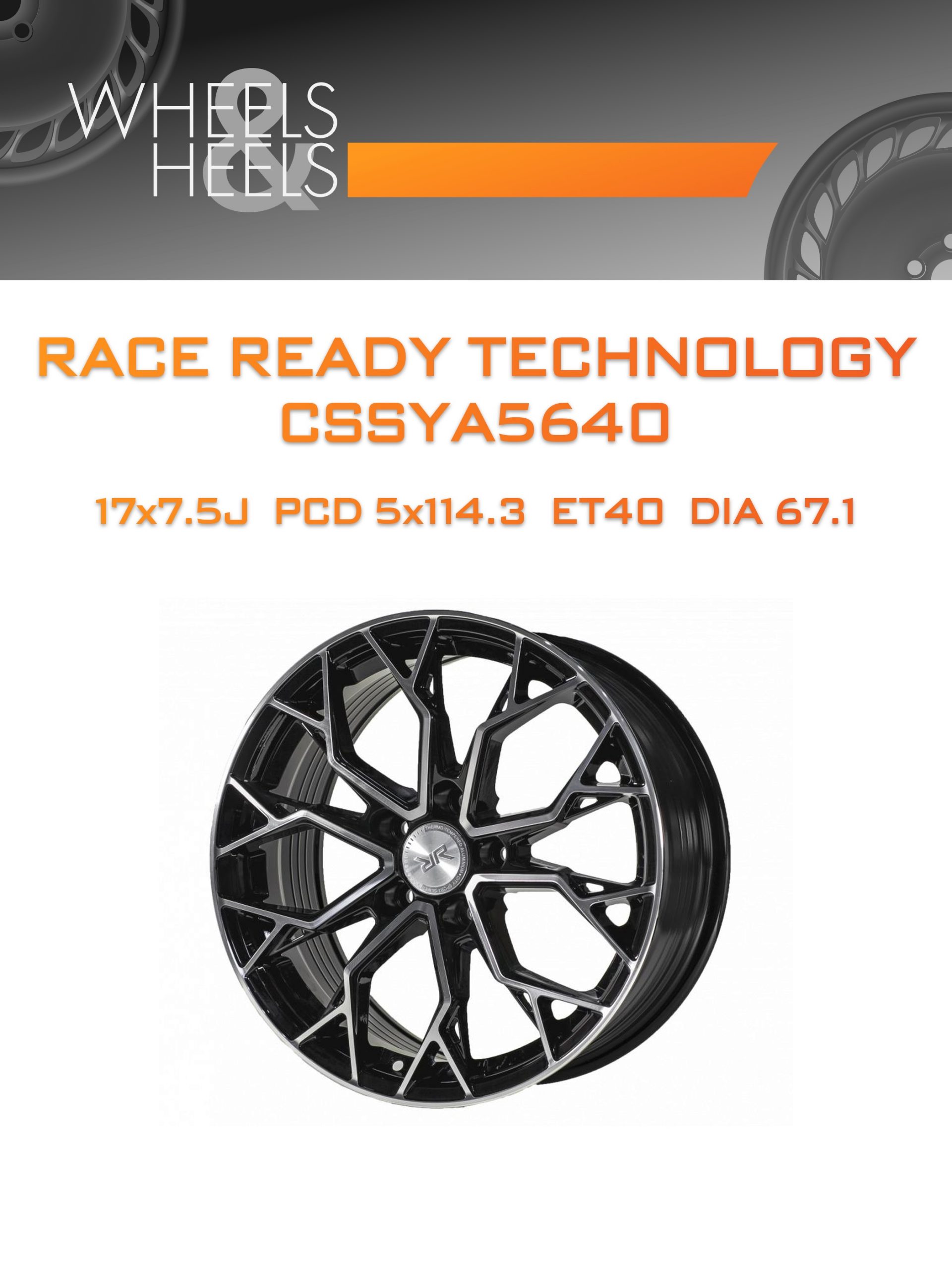 Диски Race Ready Technology CSSYA5640 | Каталог Wheelsnheels.ru