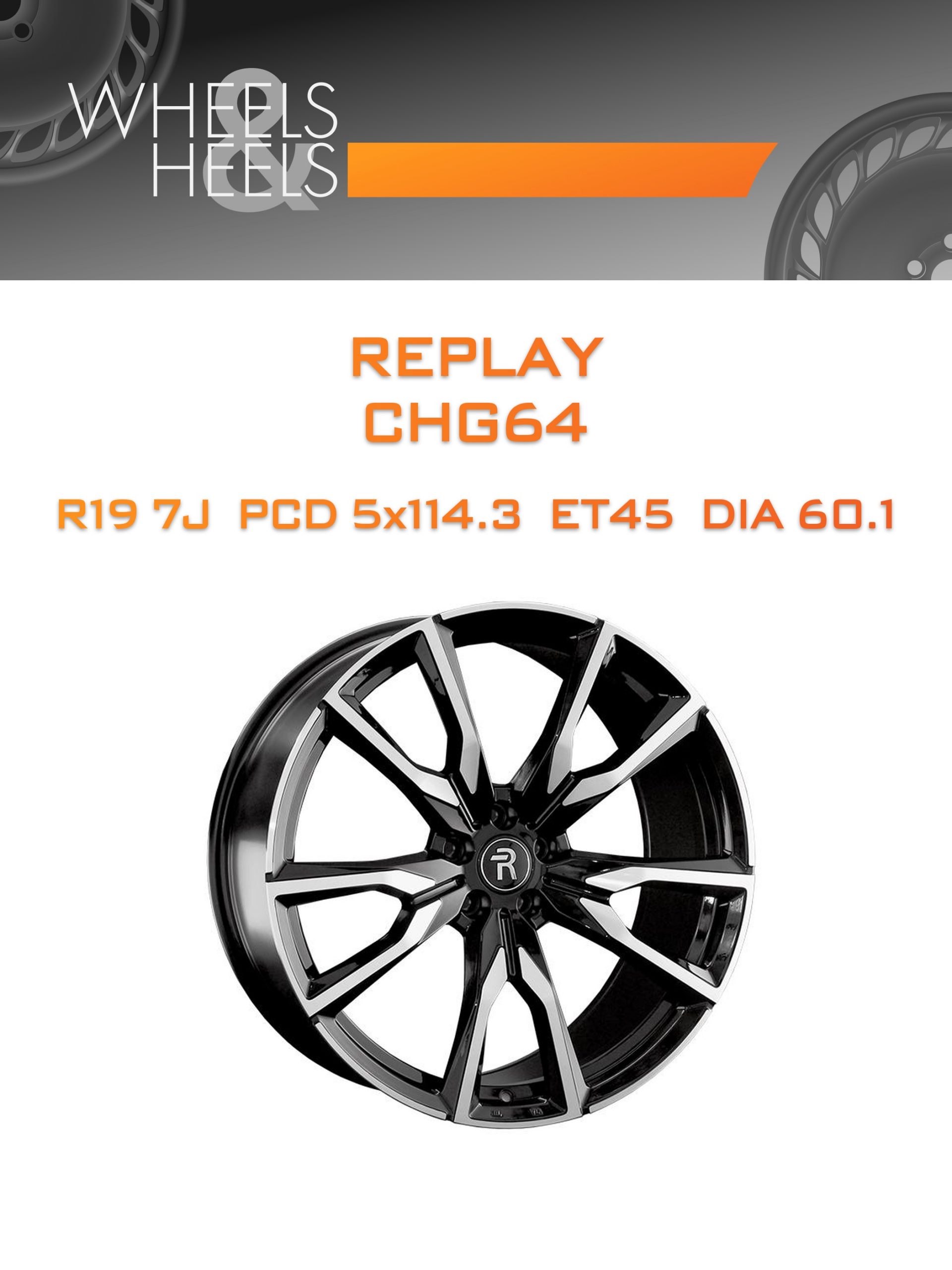 Диски REPLAY CHG64 | Каталог Wheelsnheels.ru