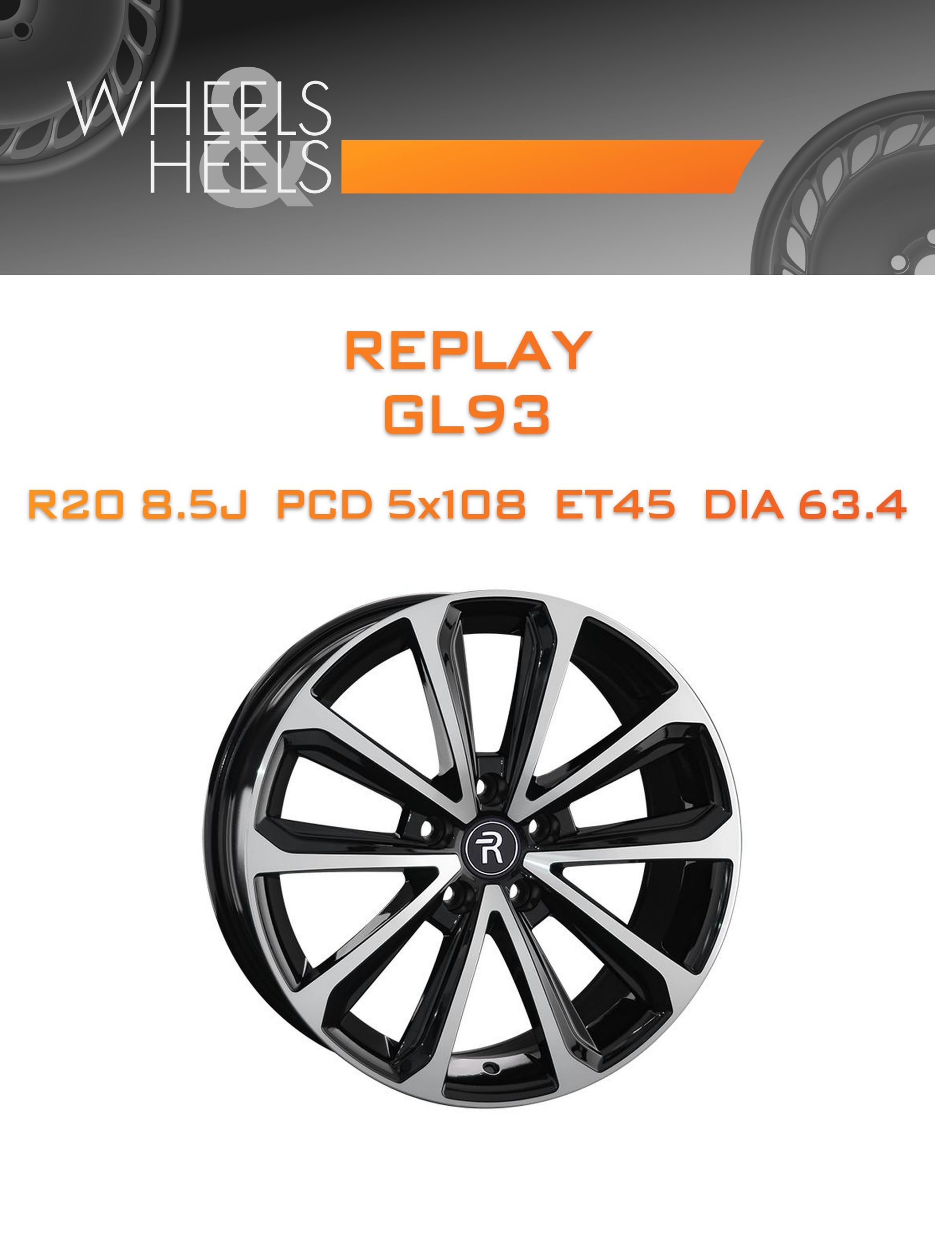 Диски REPLAY GL93 | Каталог Wheelsnheels.ru
