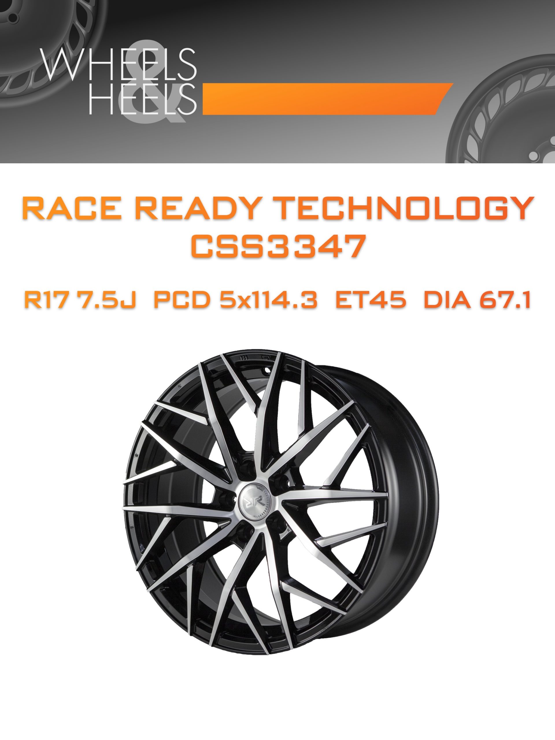 Диски Race Ready Technology CSS3347 | Каталог Wheelsnheels.ru