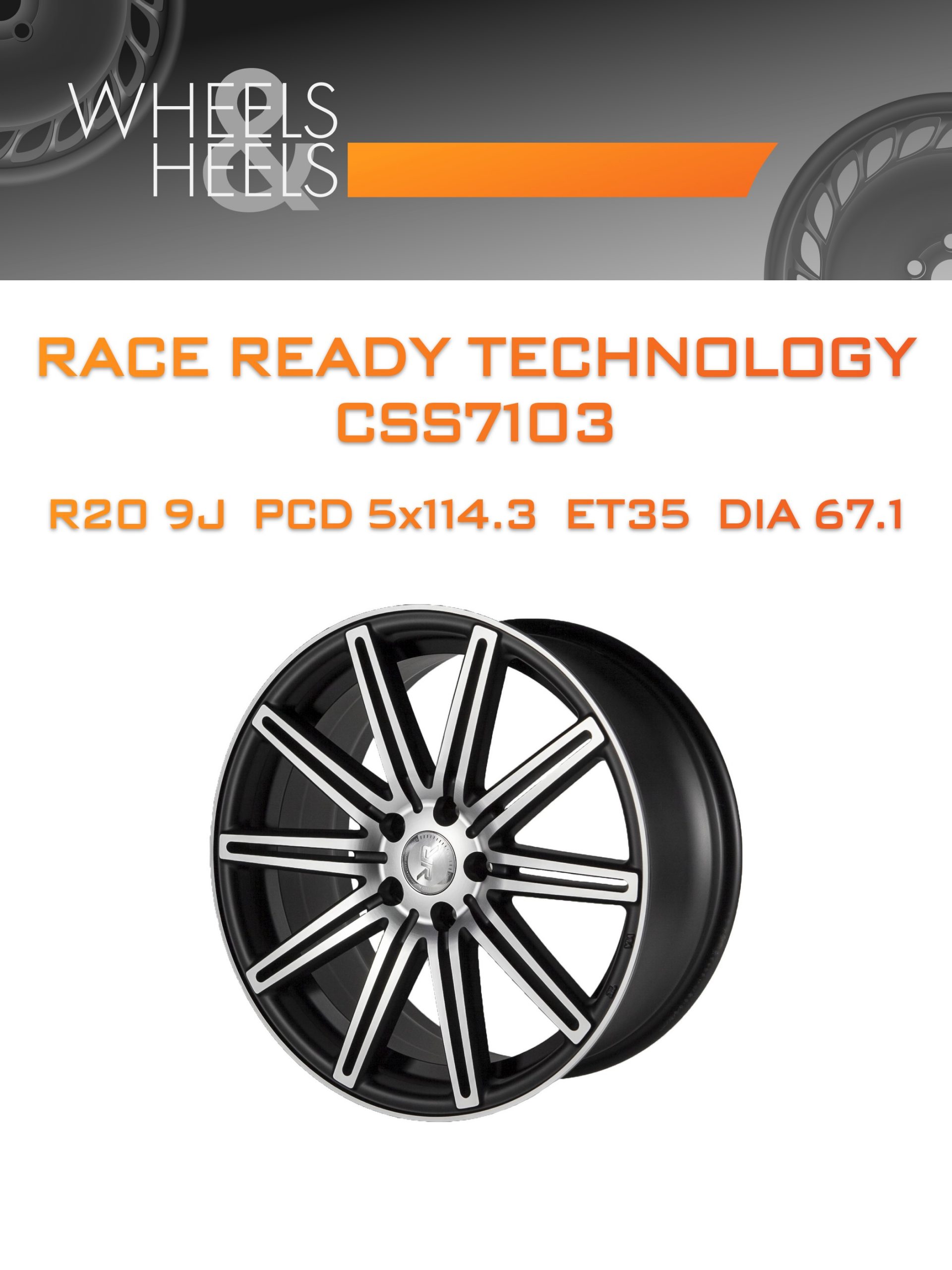 Диски Race Ready Technology CSS7103 | Каталог Wheelsnheels.ru