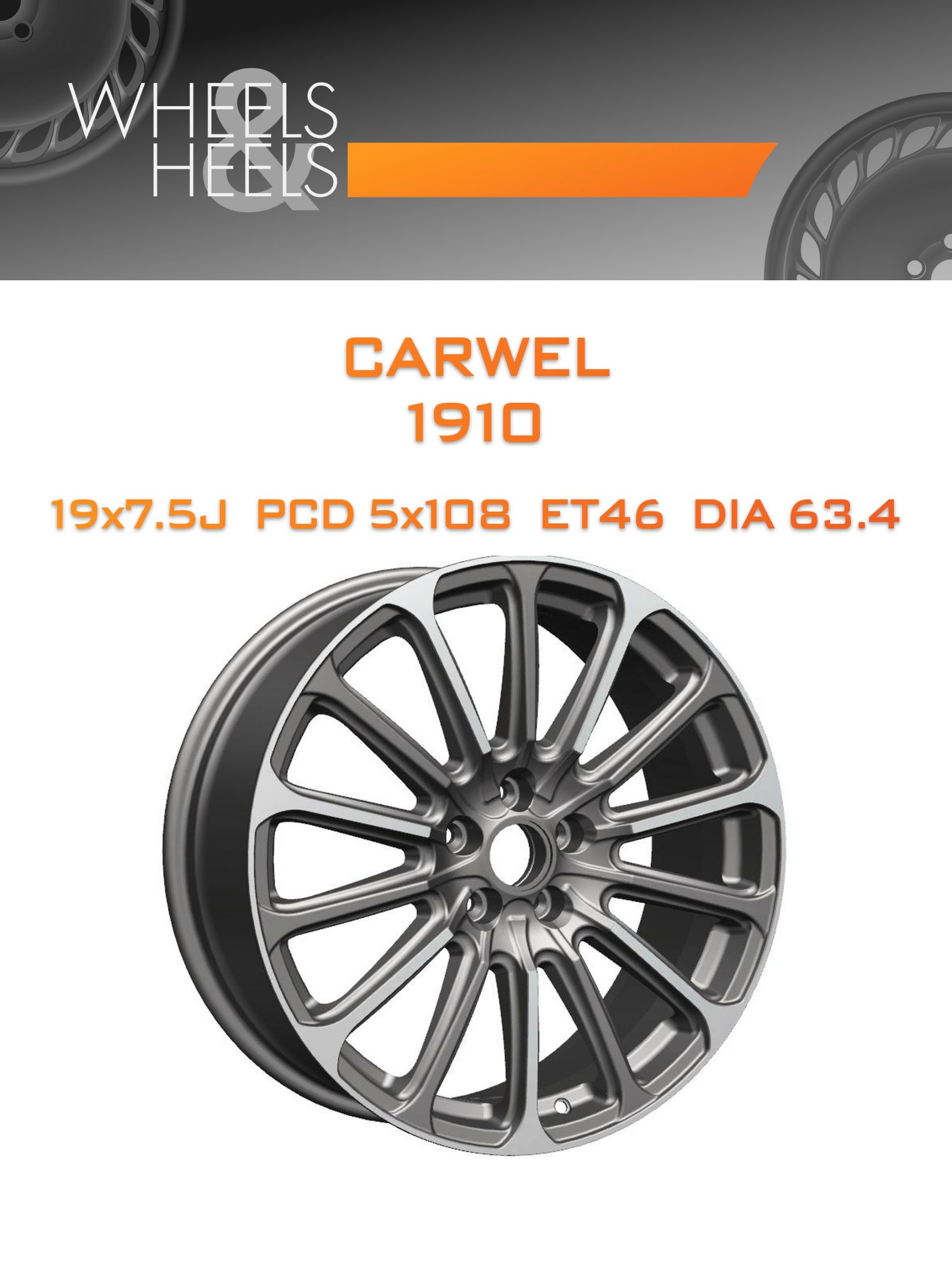 Диски Carwel 1910 | Каталог Wheelsnheels.ru
