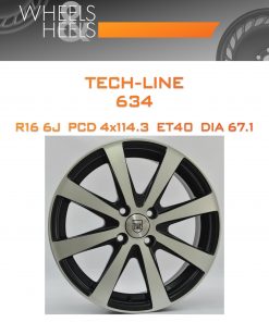 Диски Tech-Line 634 | Каталог Wheelsnheels.ru