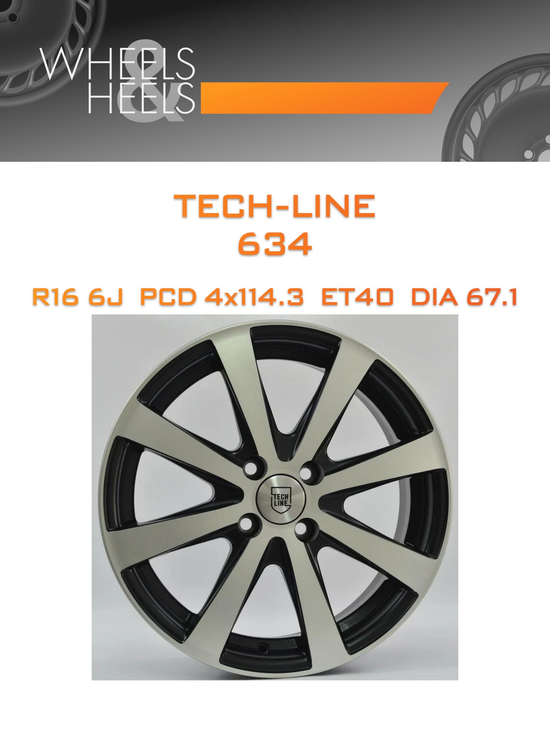 Диски Tech-Line 634 | Каталог Wheelsnheels.ru