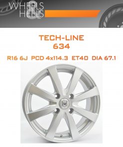 Диски Tech-Line 634 | Каталог Wheelsnheels.ru