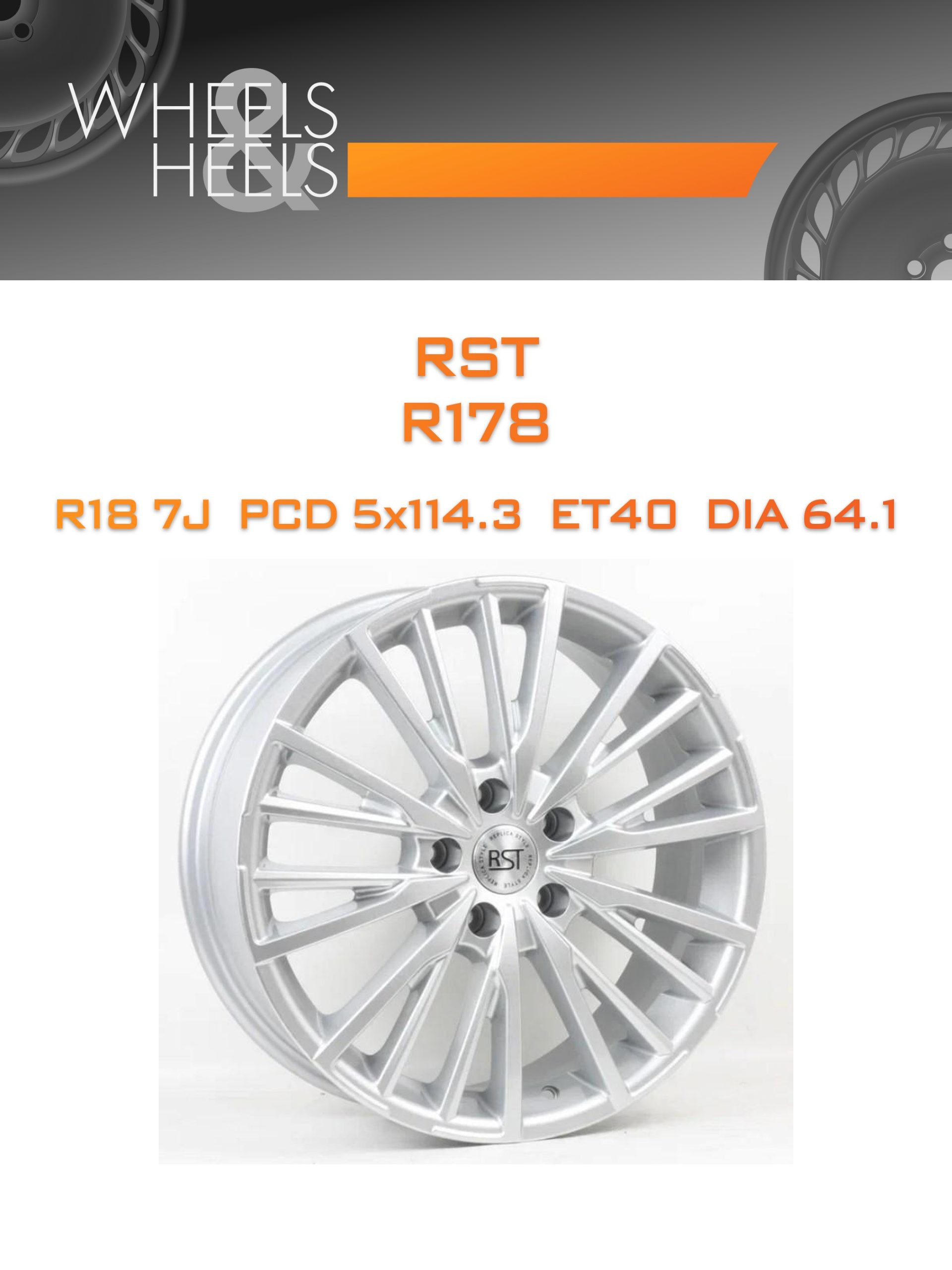 Диски RST R178 | Каталог Wheelsnheels.ru