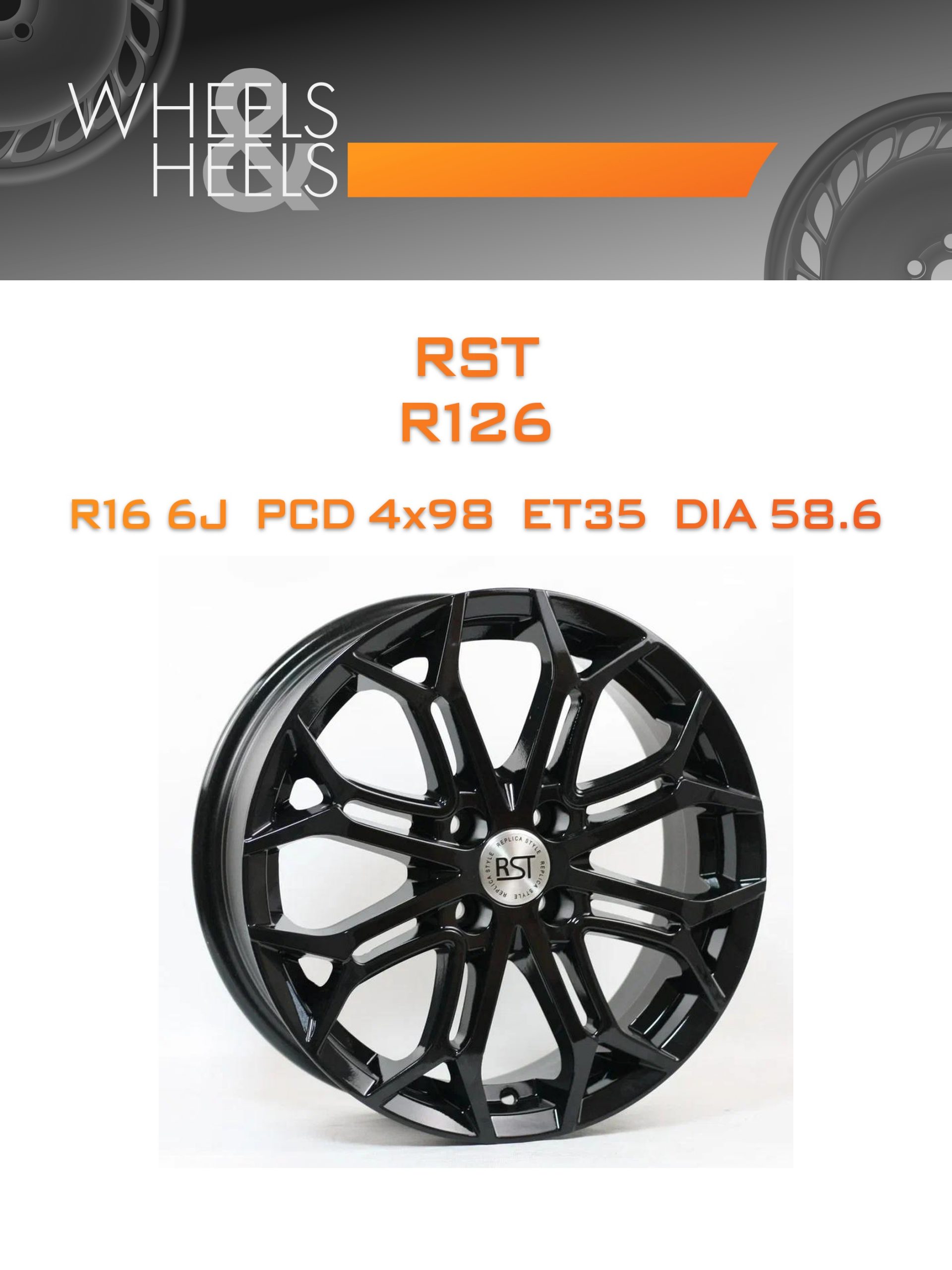 Диски RST R126 | Каталог Wheelsnheels.ru