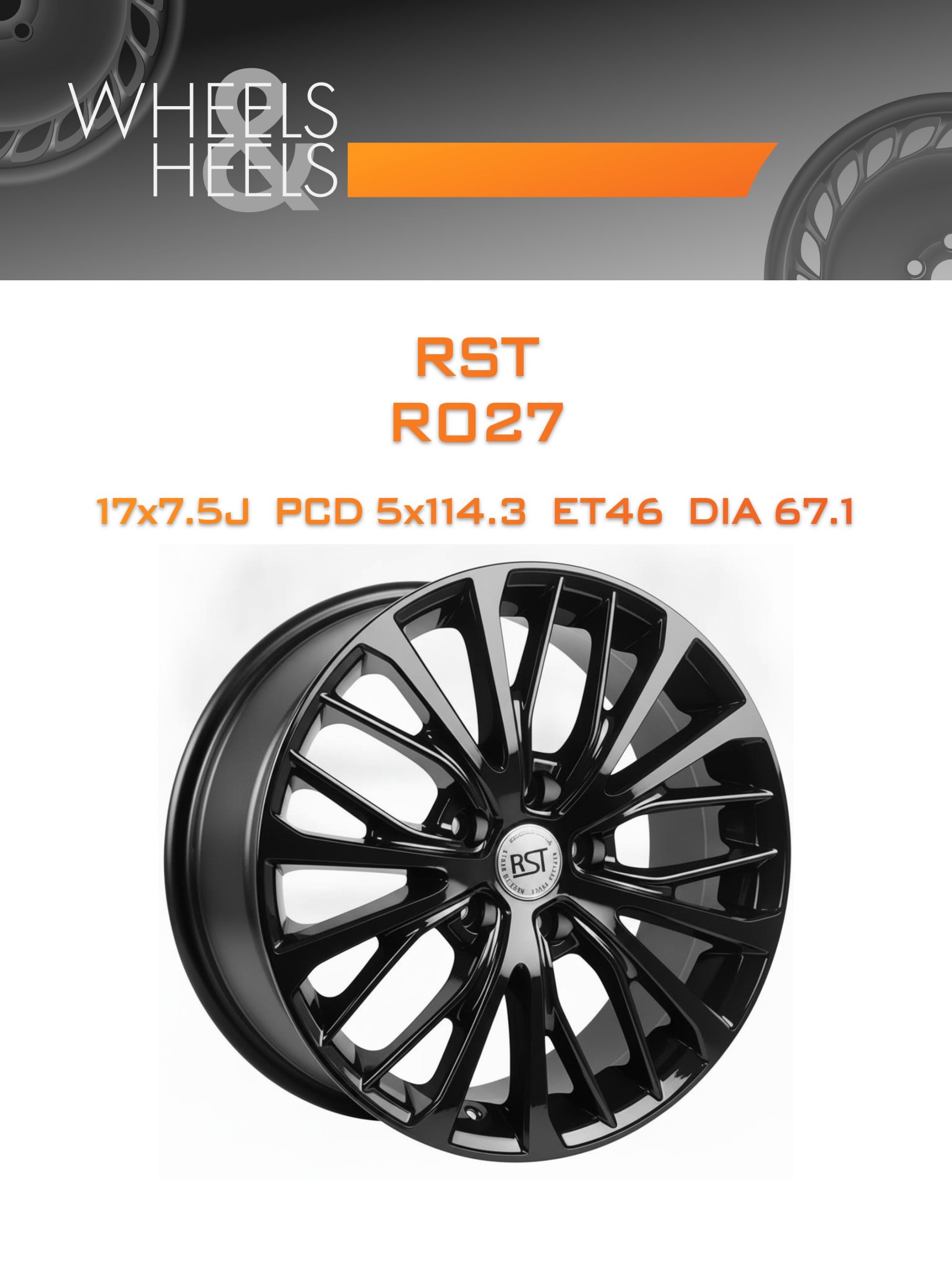 Диски RST R027 | Каталог Wheelsnheels.ru