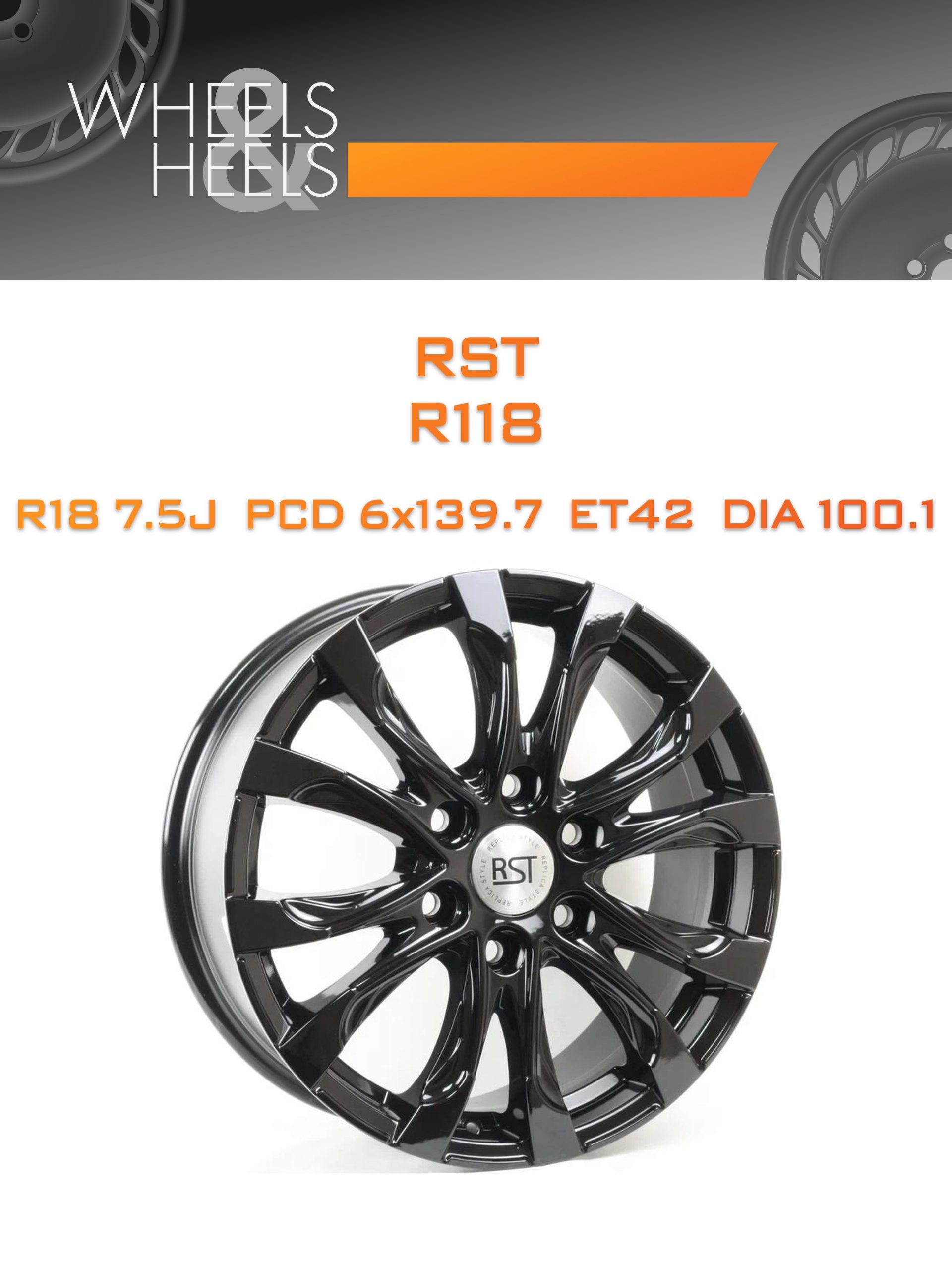 Диски RST R118 | Каталог Wheelsnheels.ru