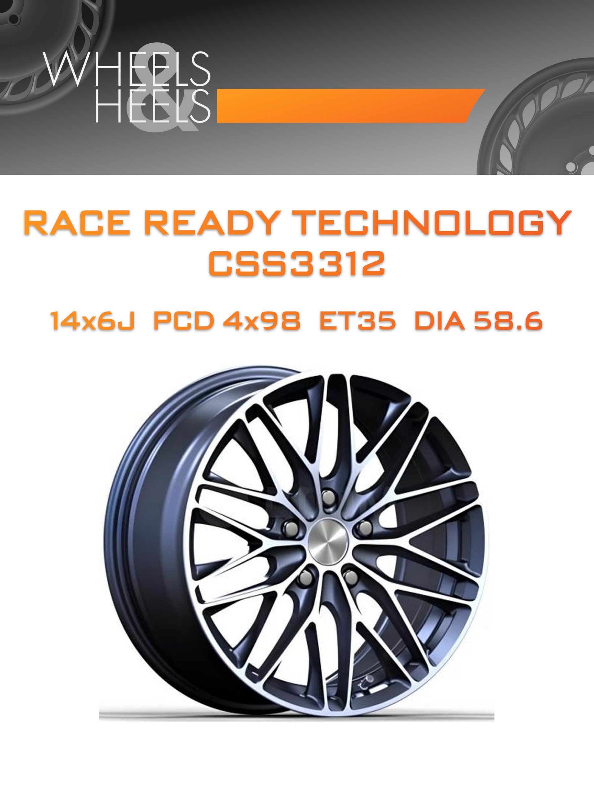 Диски Race Ready Technology CSS3312 | Каталог Wheelsnheels.ru