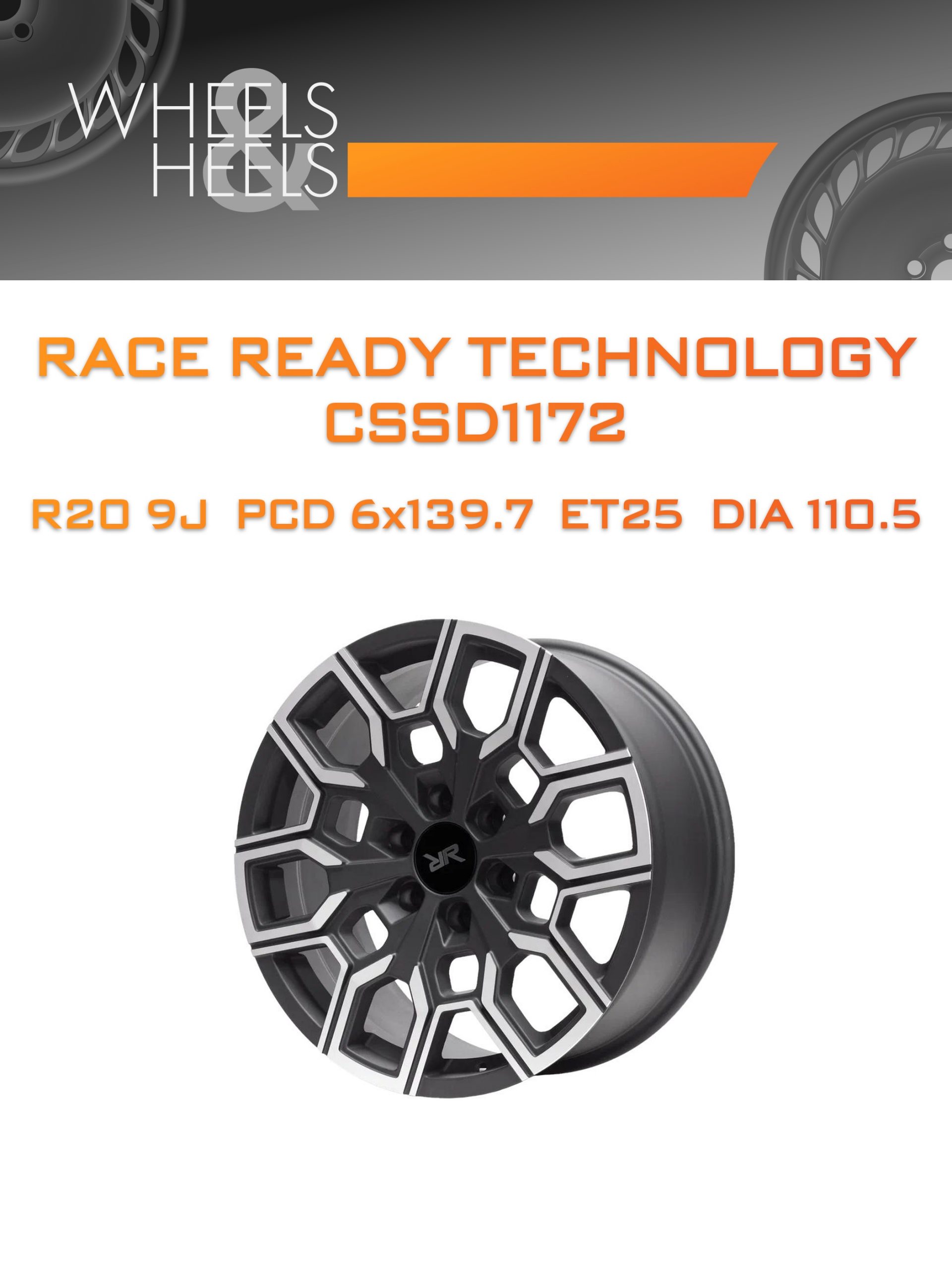 Диски Race Ready Technology CSSD1172 | Каталог Wheelsnheels.ru
