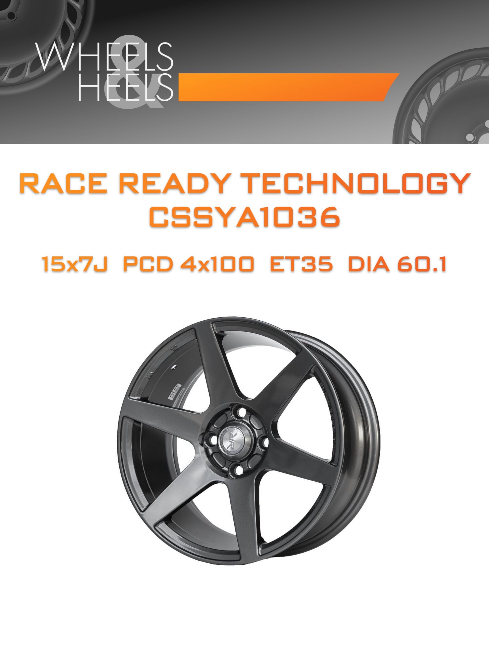 Диски Race Ready Technology CSSYA1036 | Каталог Wheelsnheels.ru