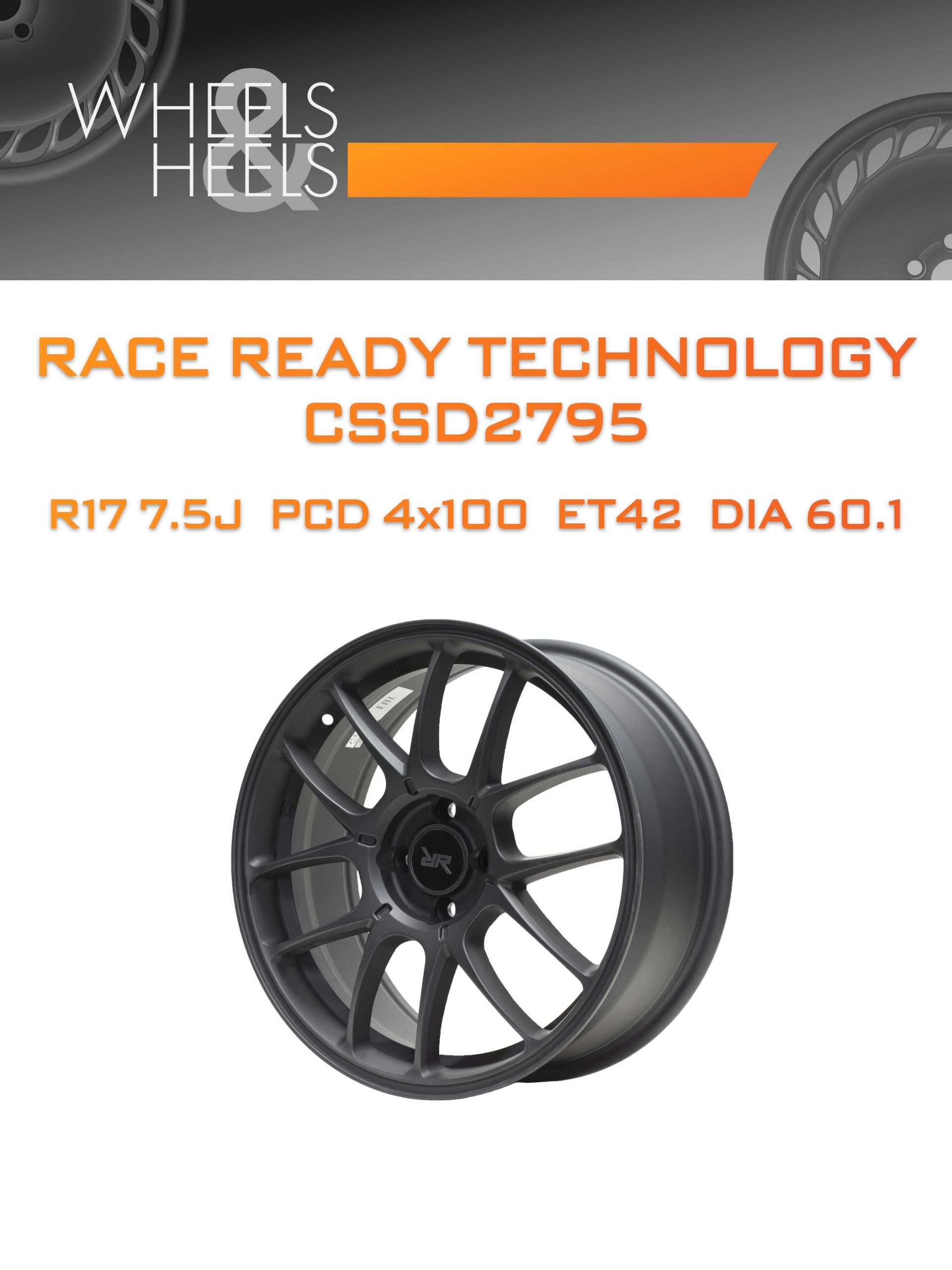Диски Race Ready Technology CSSD2795 | Каталог Wheelsnheels.ru