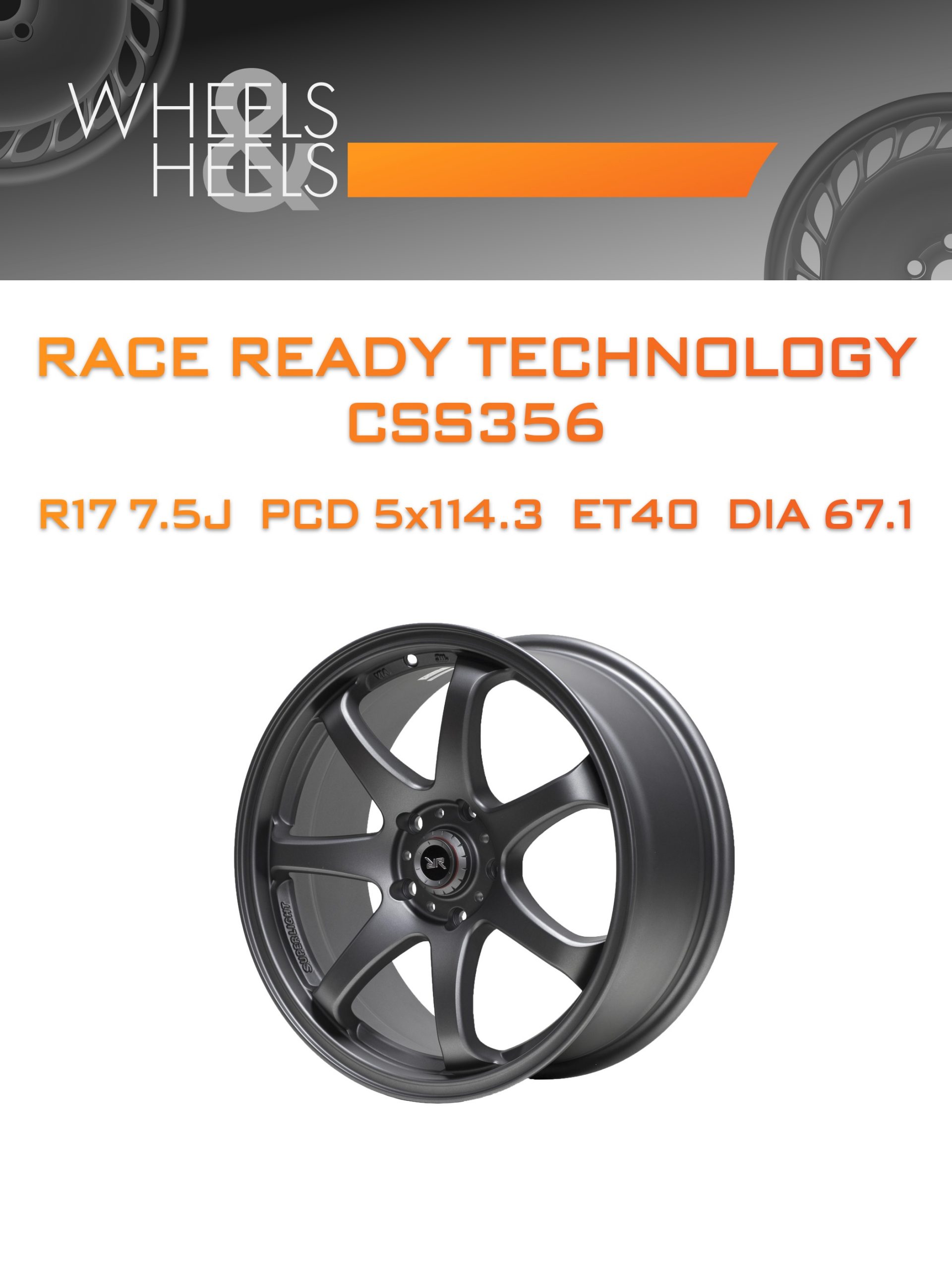 Диски Race Ready Technology CSS356 | Каталог Wheelsnheels.ru