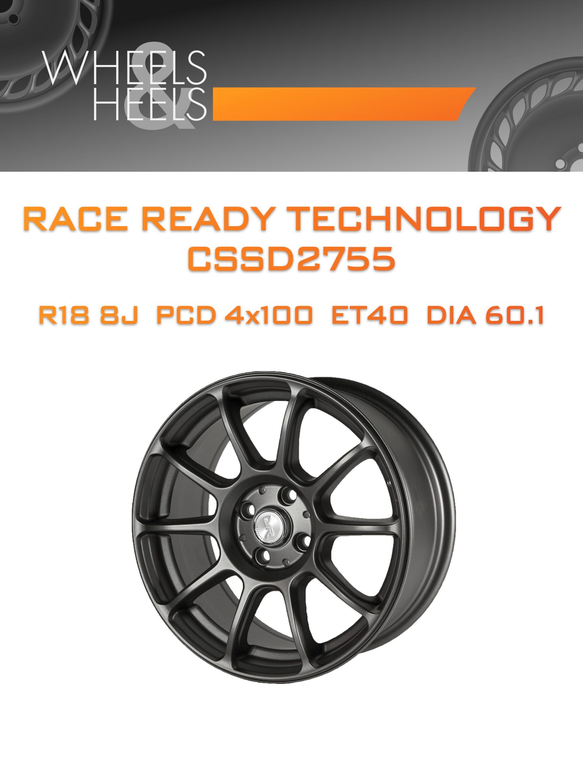 Диски Race Ready Technology CSSD2755 | Каталог Wheelsnheels.ru