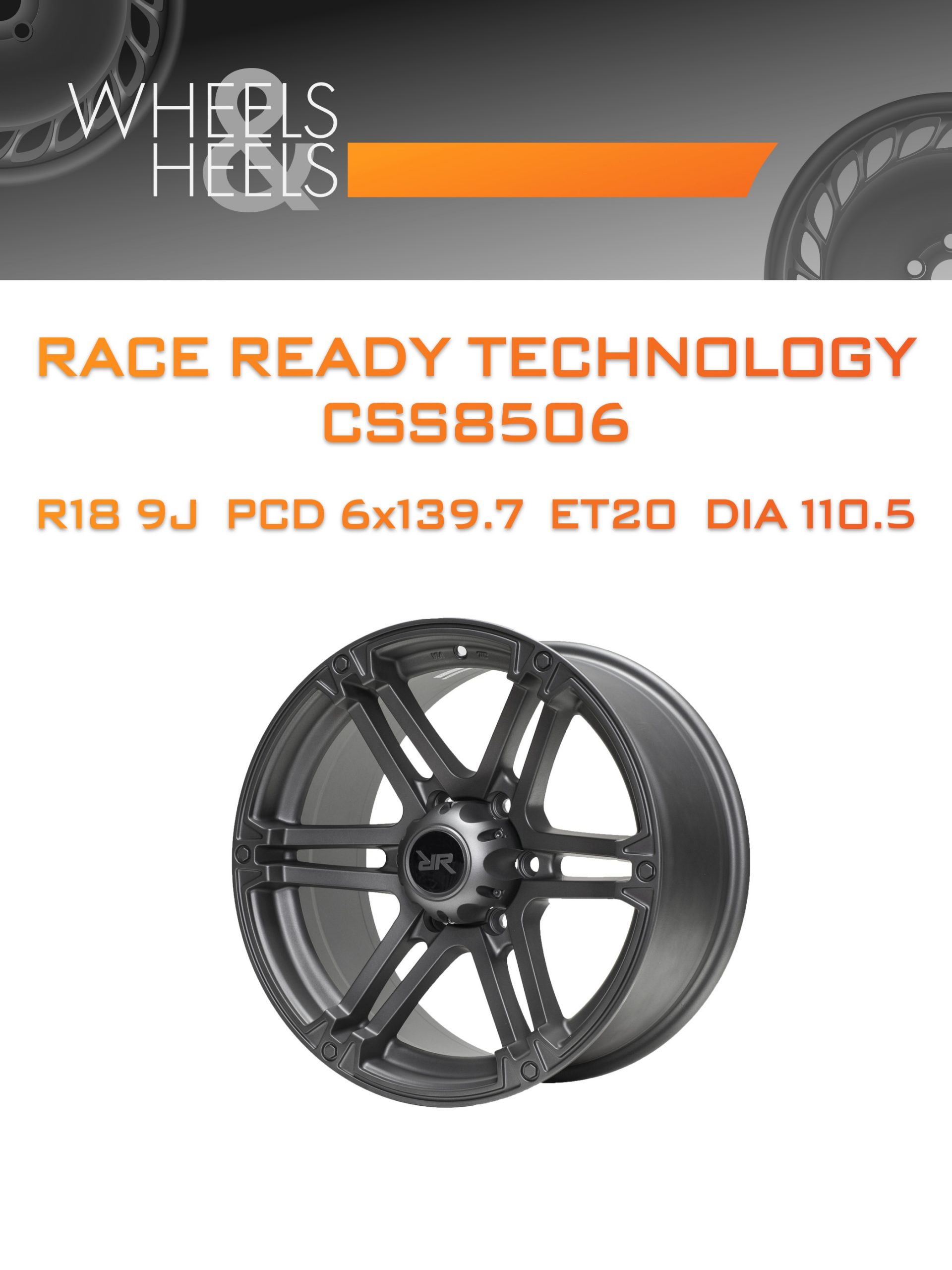Диски Race Ready Technology CSS8506 | Каталог Wheelsnheels.ru