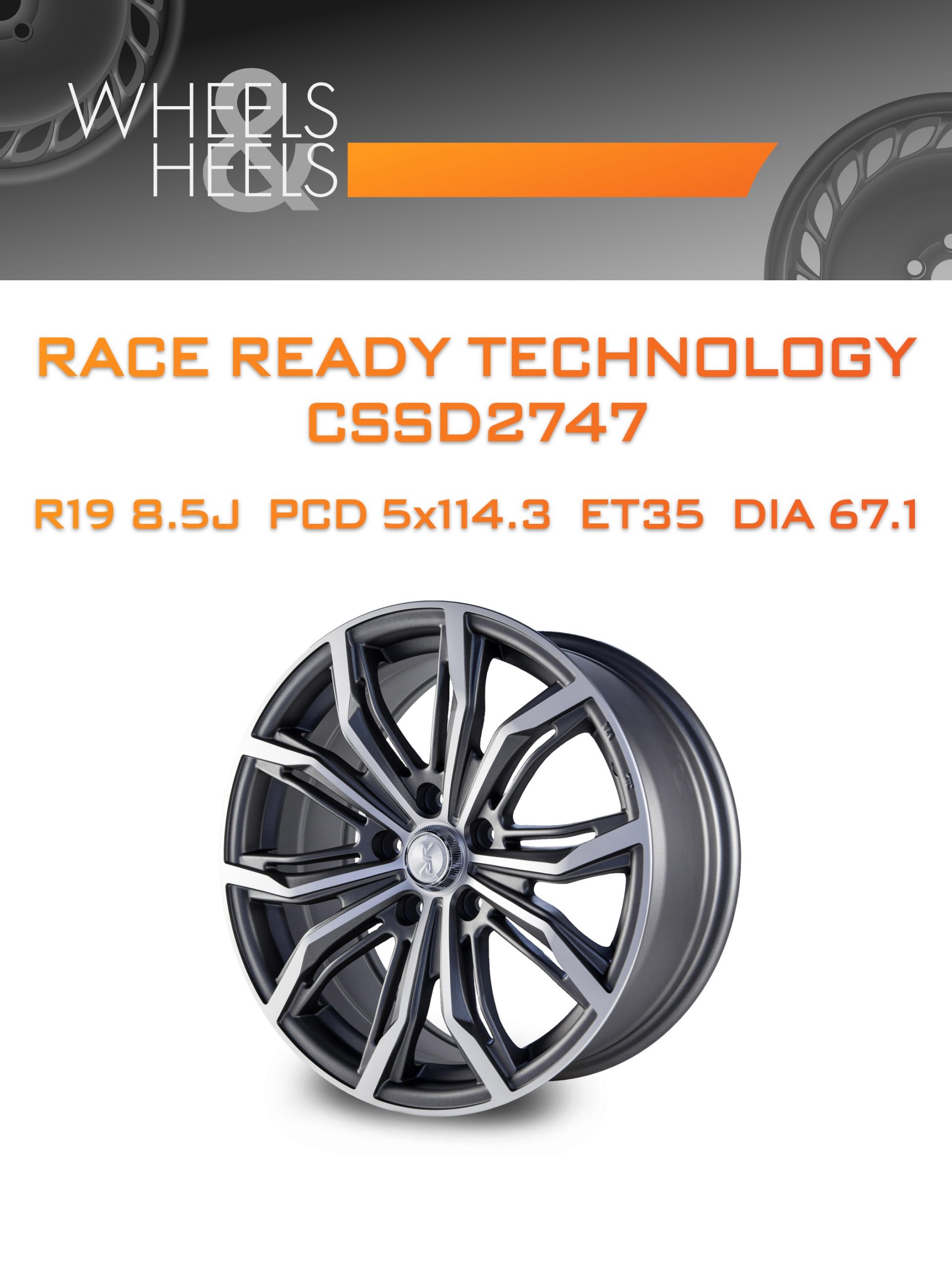 Диски Race Ready Technology CSSD2747 | Каталог Wheelsnheels.ru