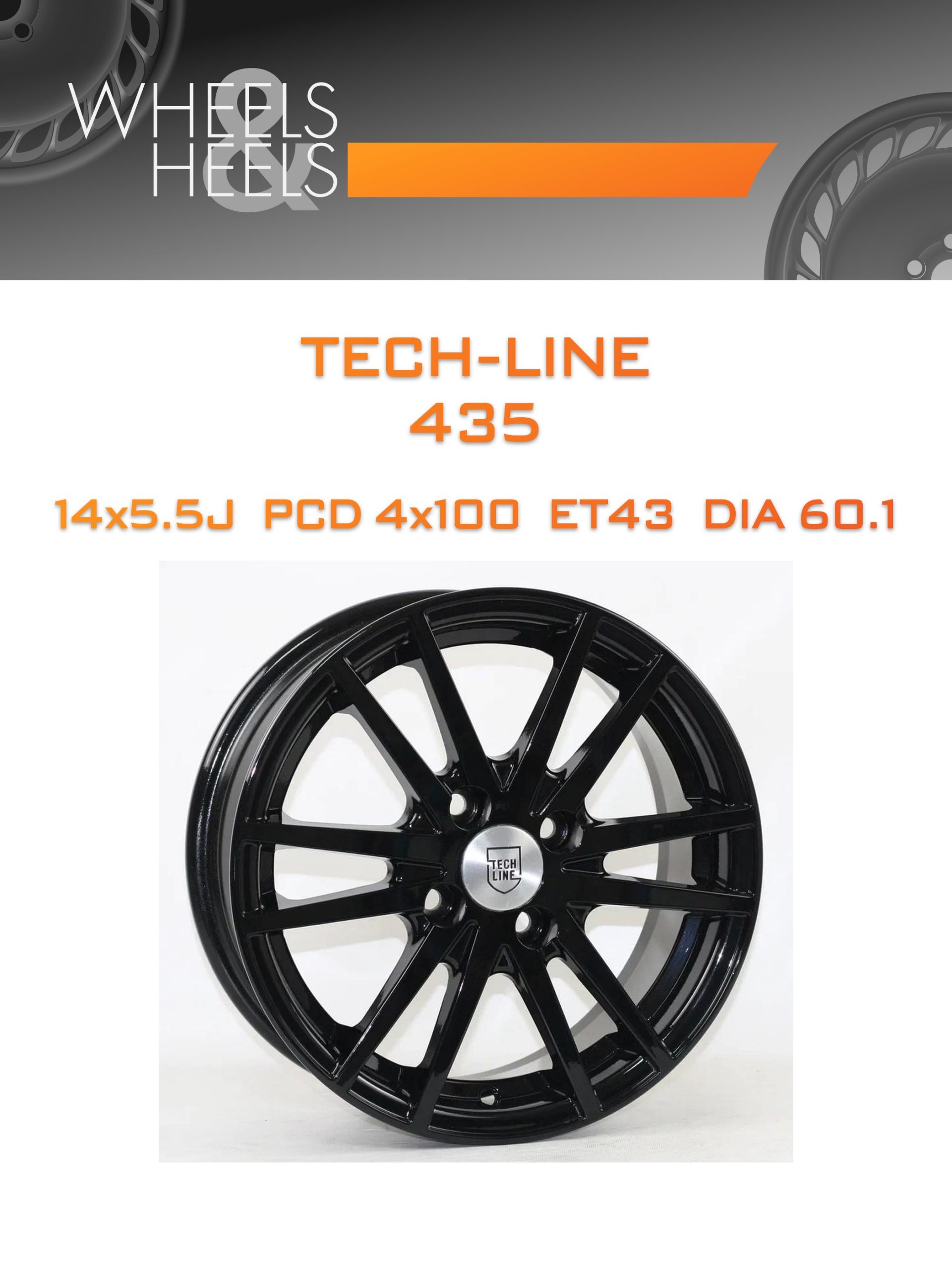 Диски Tech-Line 435 | Каталог Wheelsnheels.ru