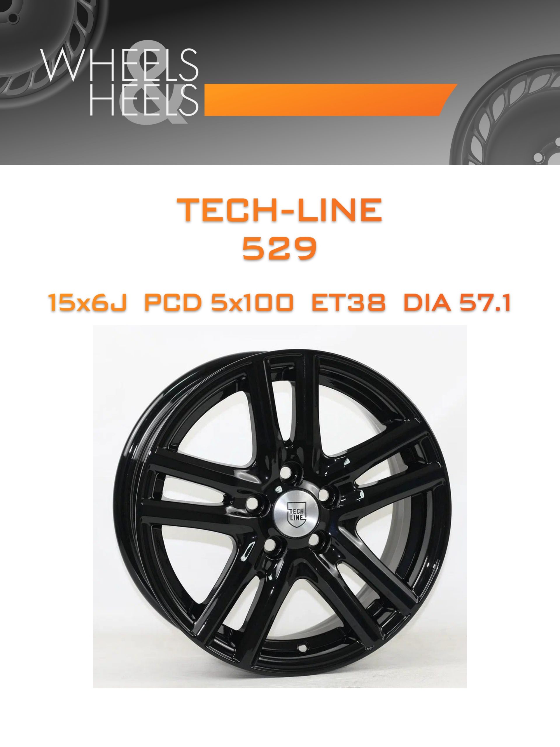 Диски Tech-Line 529 | Каталог Wheelsnheels.ru