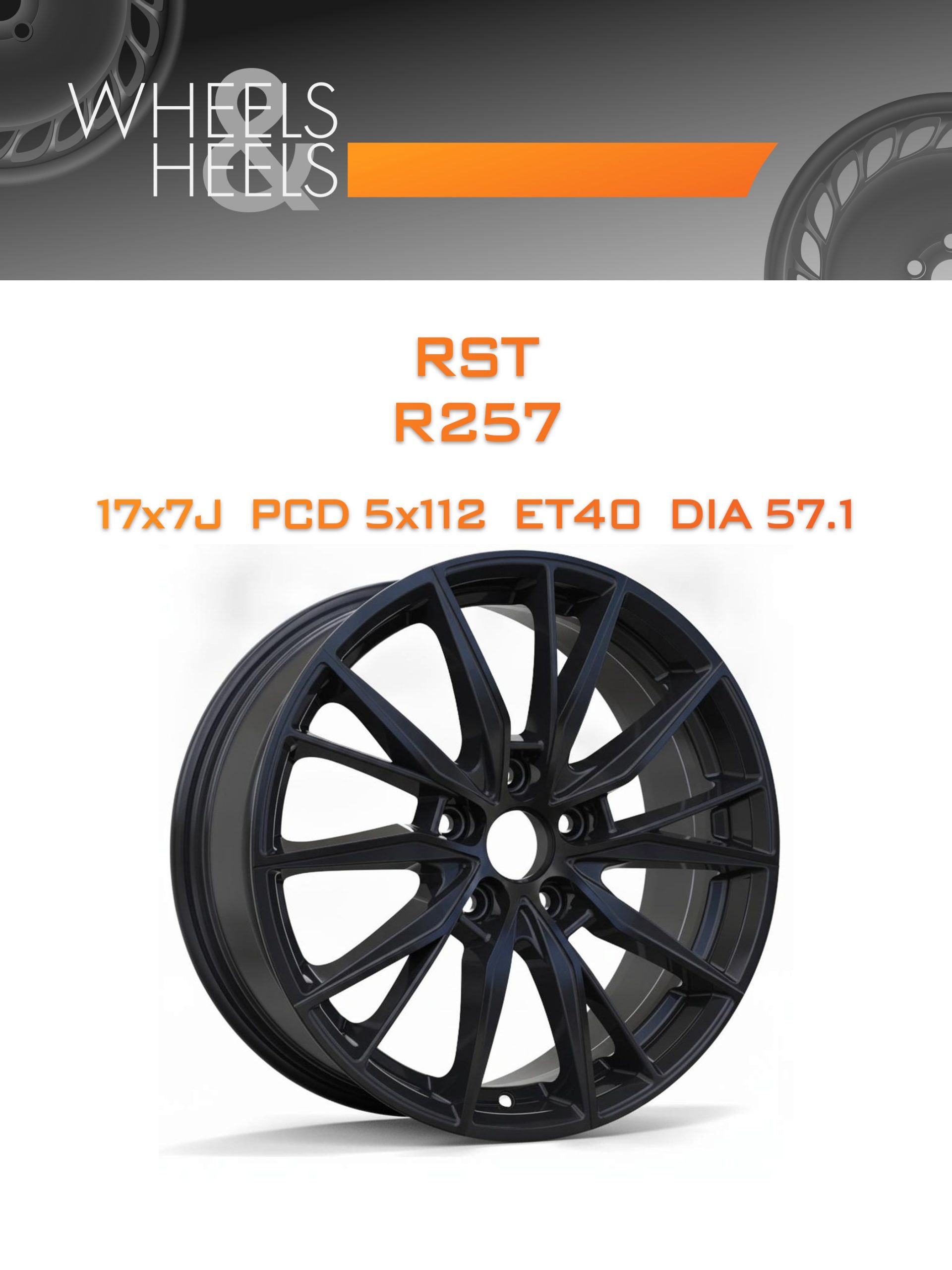 Диски RST R257 | Каталог Wheelsnheels.ru