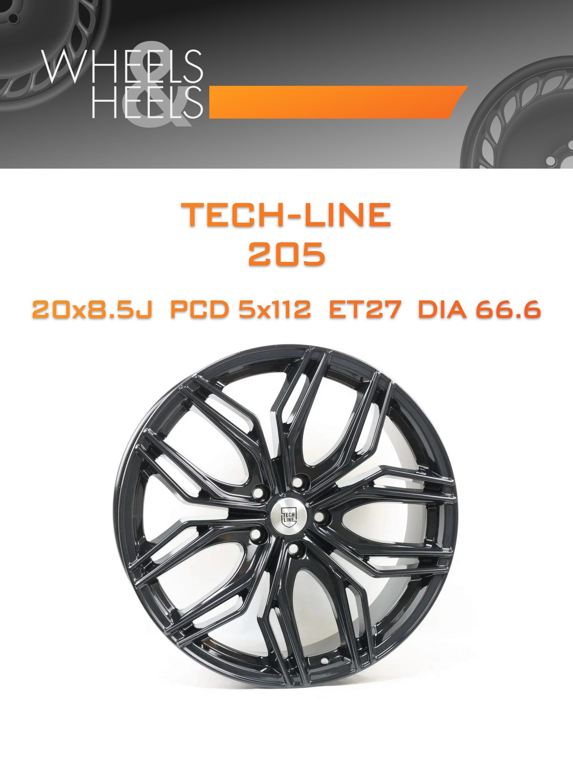 Диски Tech-Line 205 | Каталог Wheelsnheels.ru