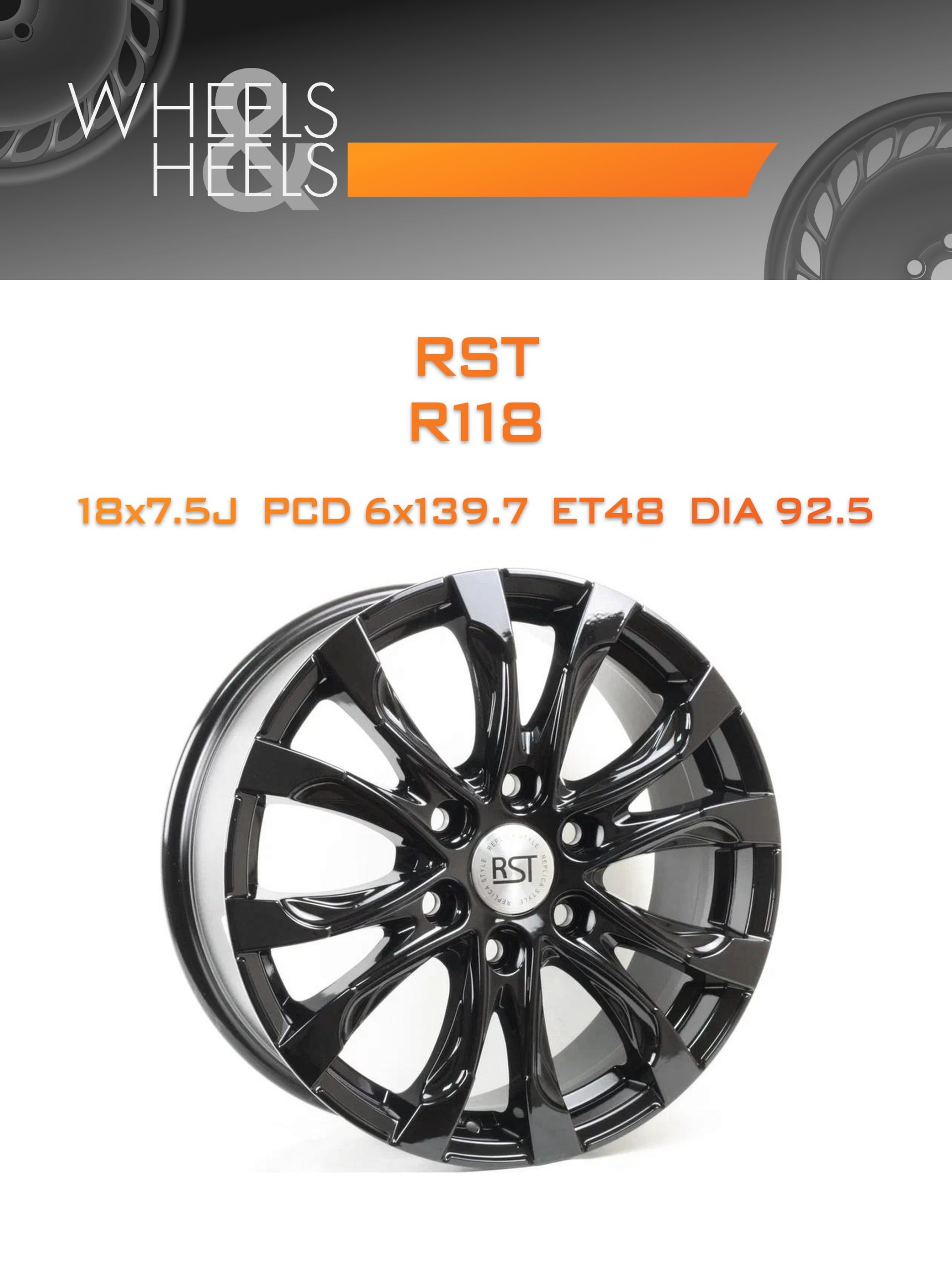 Диски RST R118 | Каталог Wheelsnheels.ru