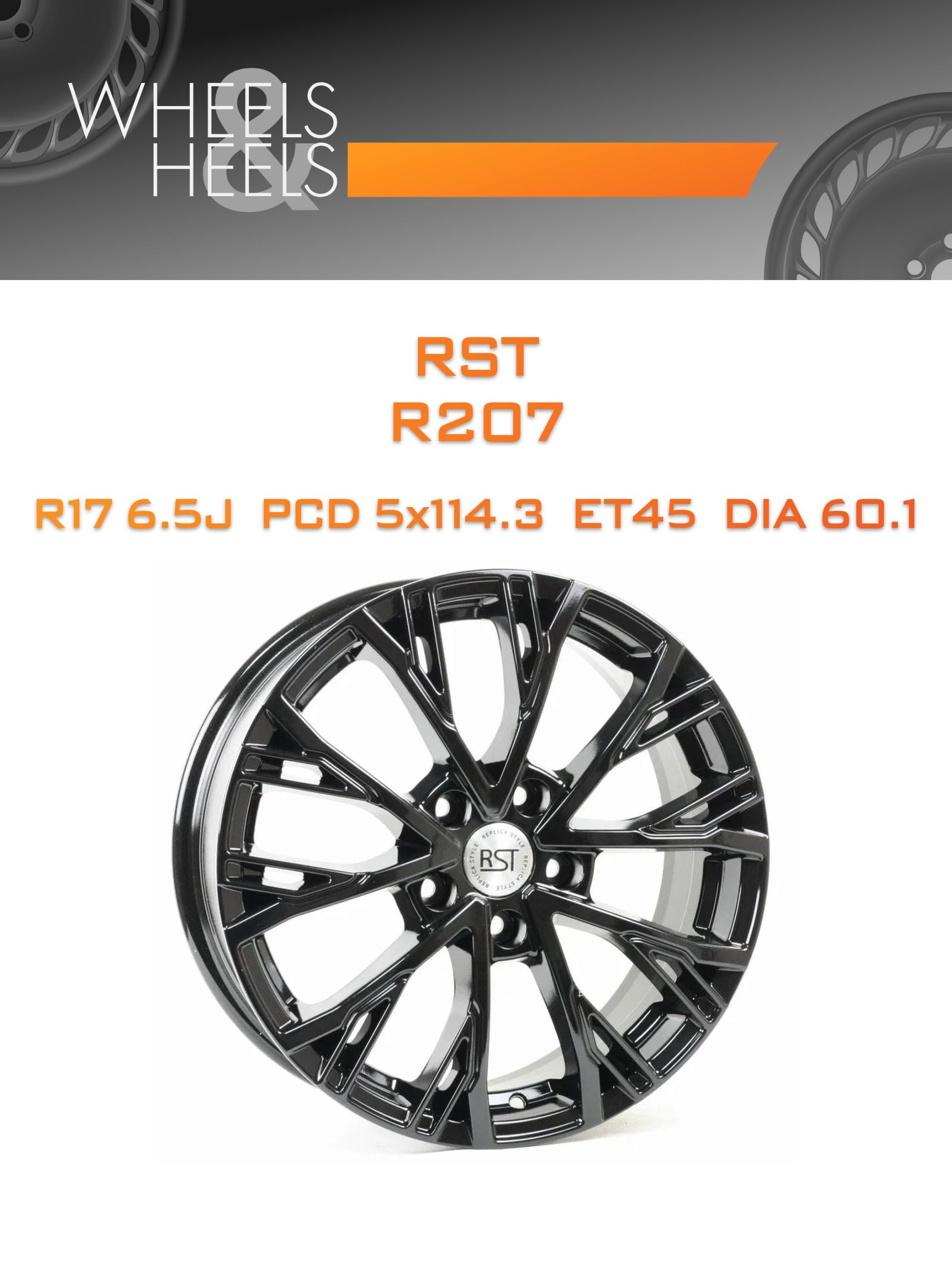 Диски RST R207 | Каталог Wheelsnheels.ru