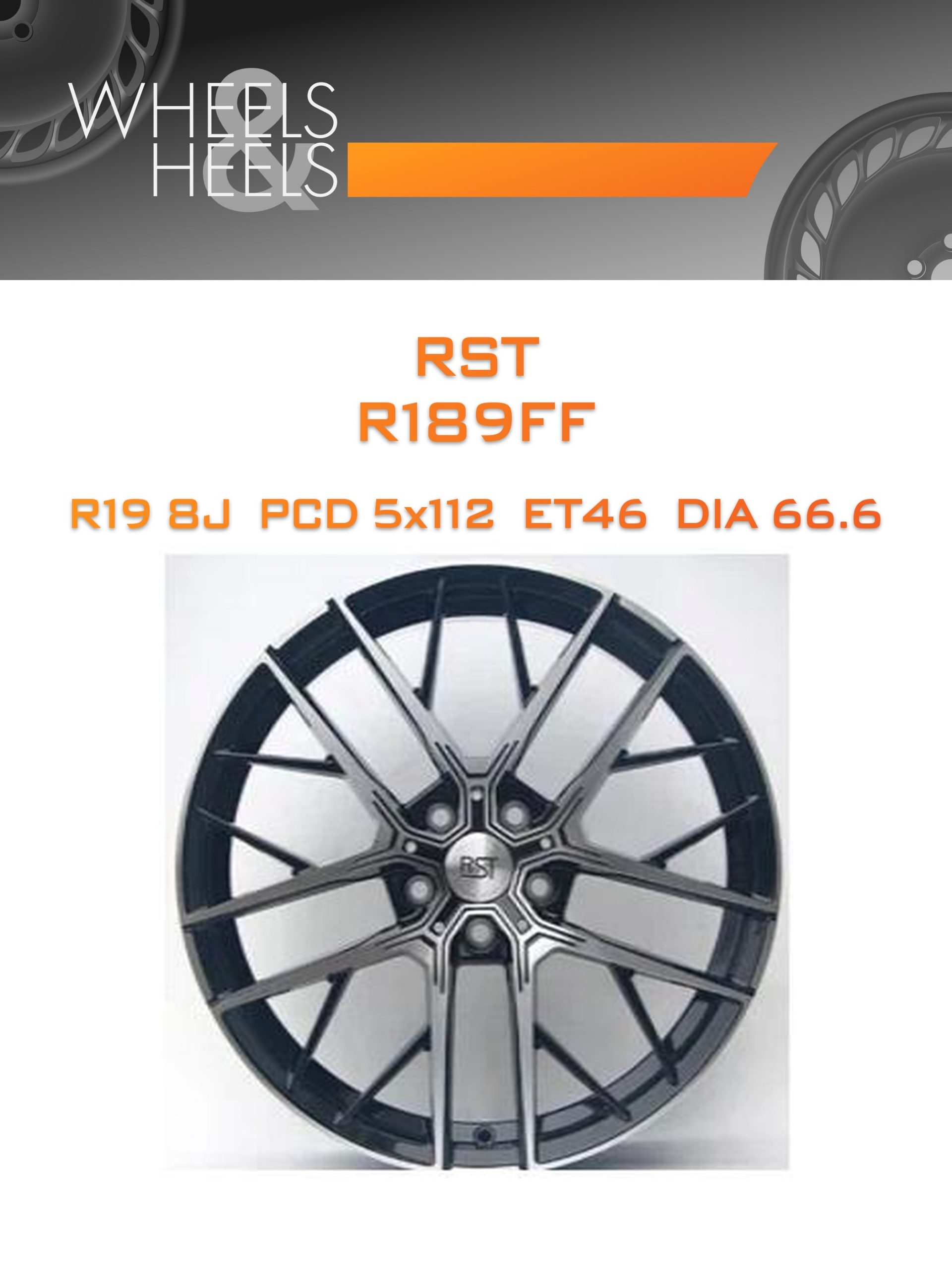 Диски RST R189FF | Каталог Wheelsnheels.ru