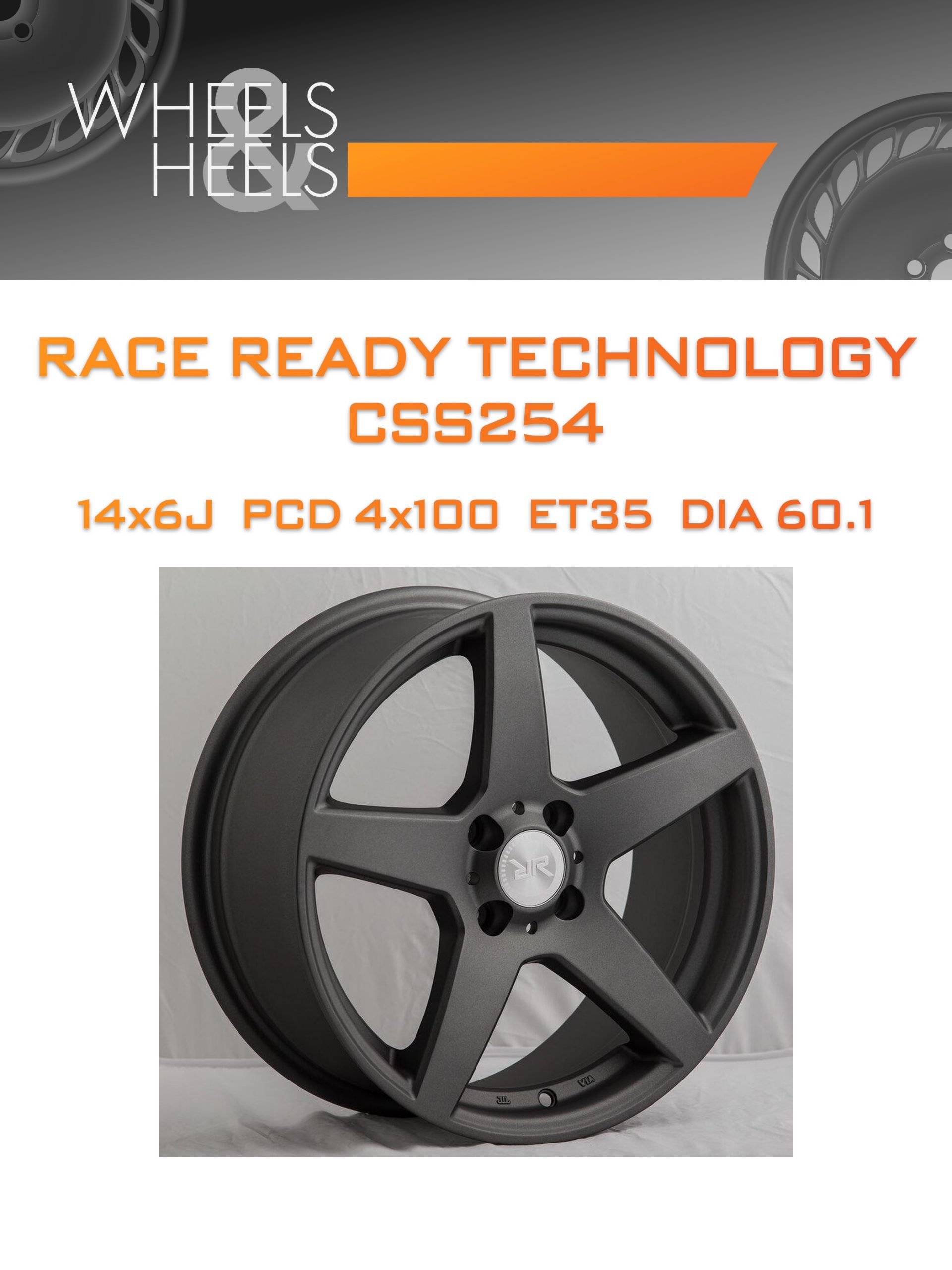 Диски Race Ready Technology CSS254 | Каталог Wheelsnheels.ru