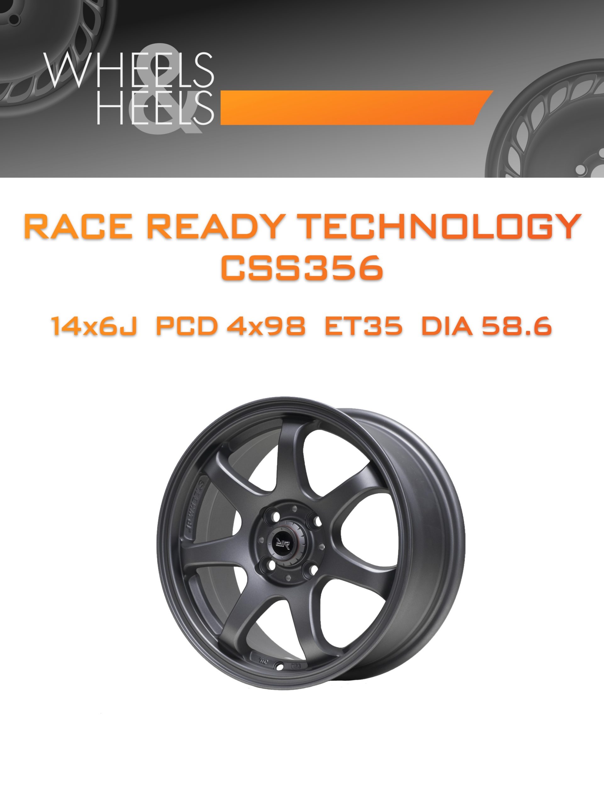 Диски Race Ready Technology CSS356 | Каталог Wheelsnheels.ru
