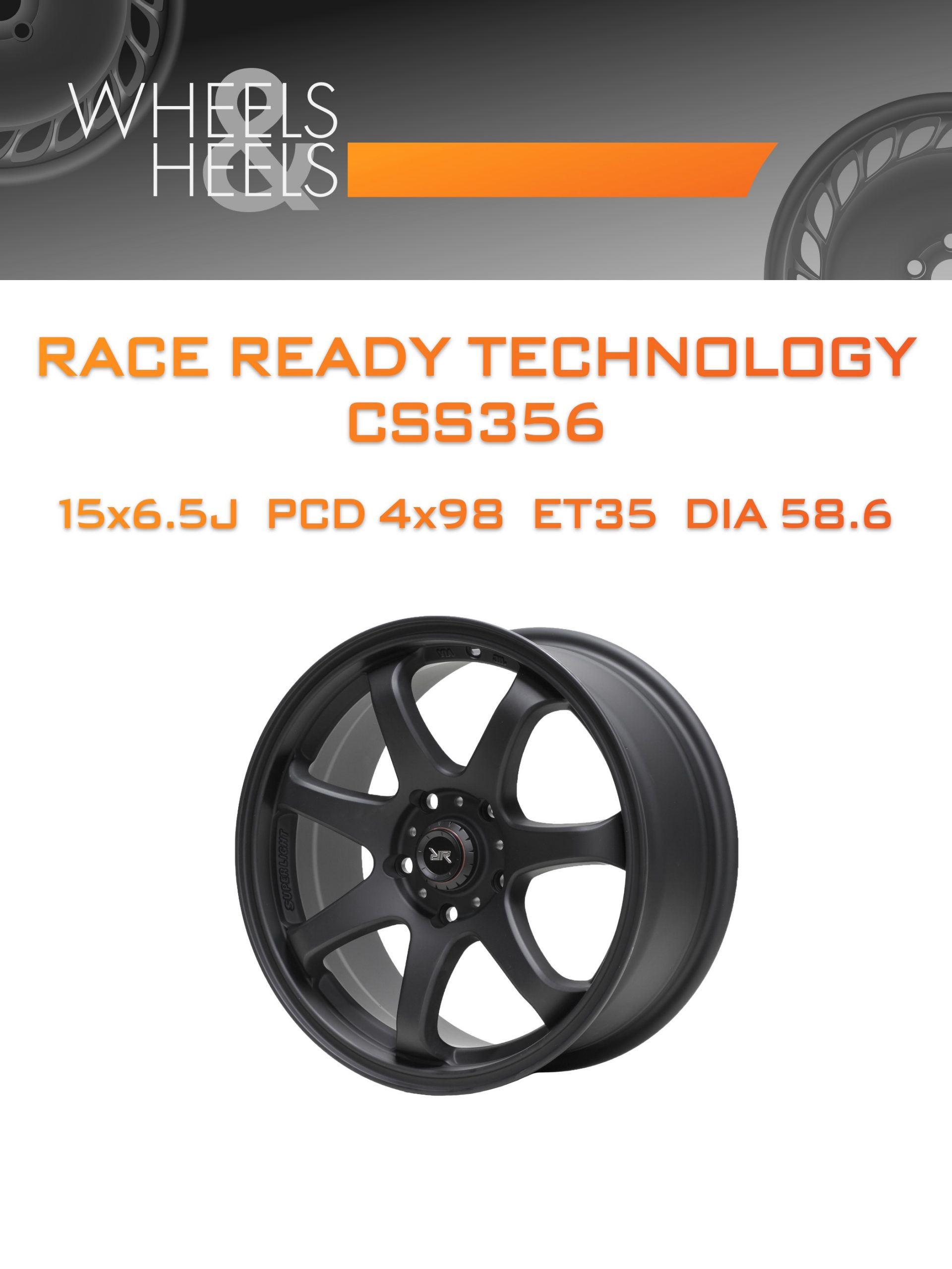 Диски Race Ready Technology CSS356 | Каталог Wheelsnheels.ru