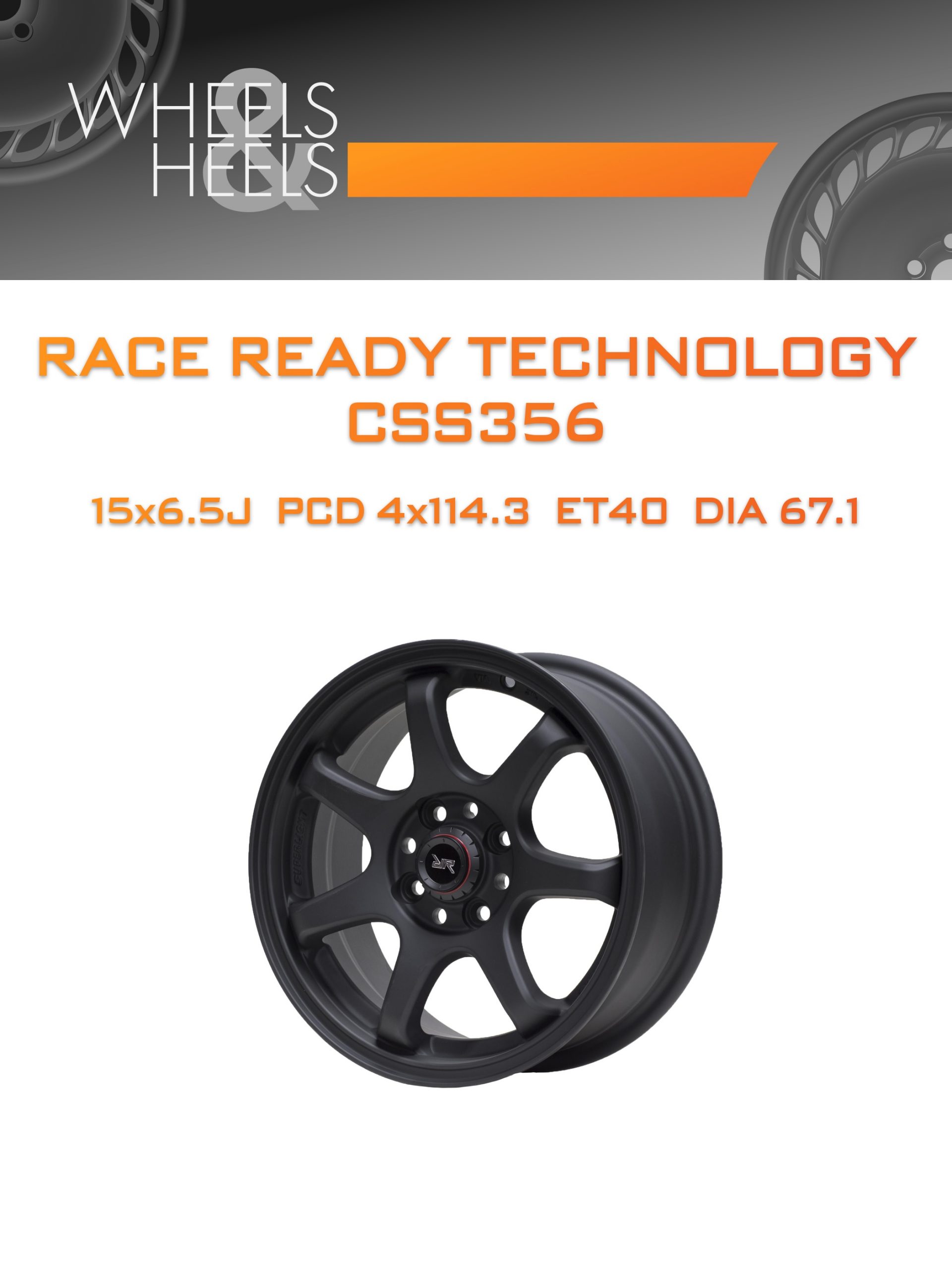 Диски Race Ready Technology CSS356 | Каталог Wheelsnheels.ru